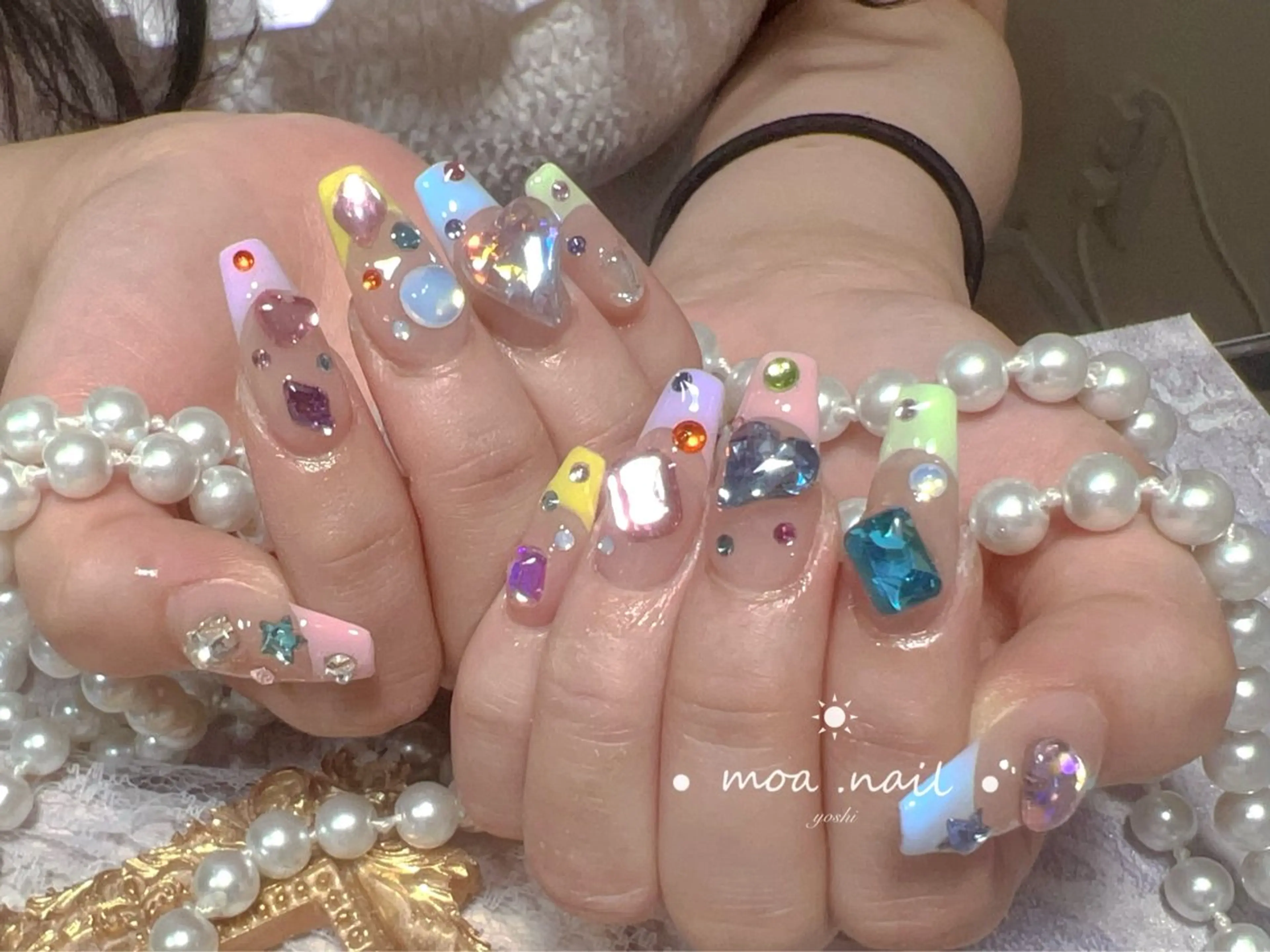 ネイル MoaNail🫶 Yoshiのネイルデザイン