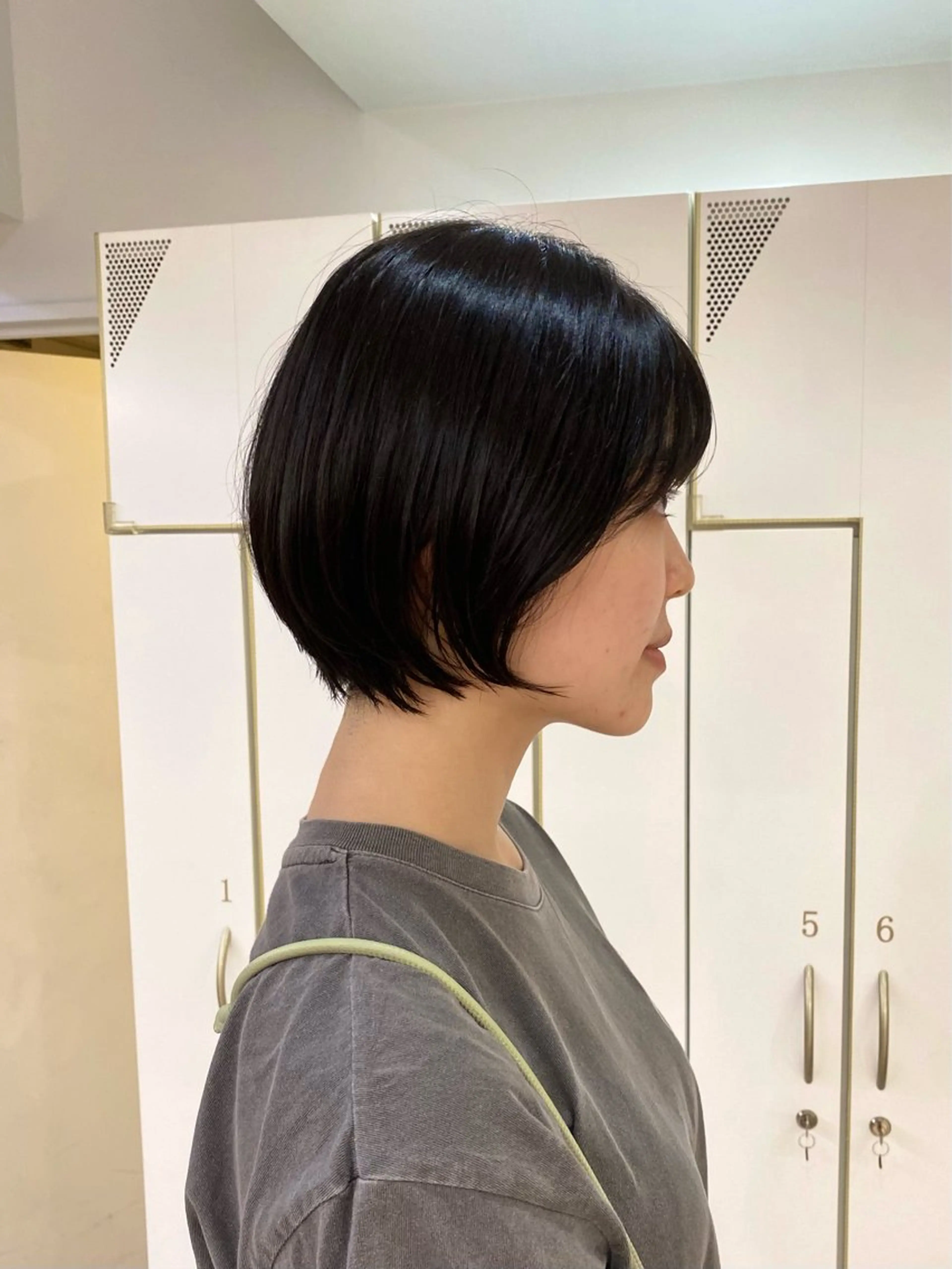 ショート ショートボブ ボブ ショートヘア 💋sara/レイヤ ーカット【東日本橋】のヘアスタイル