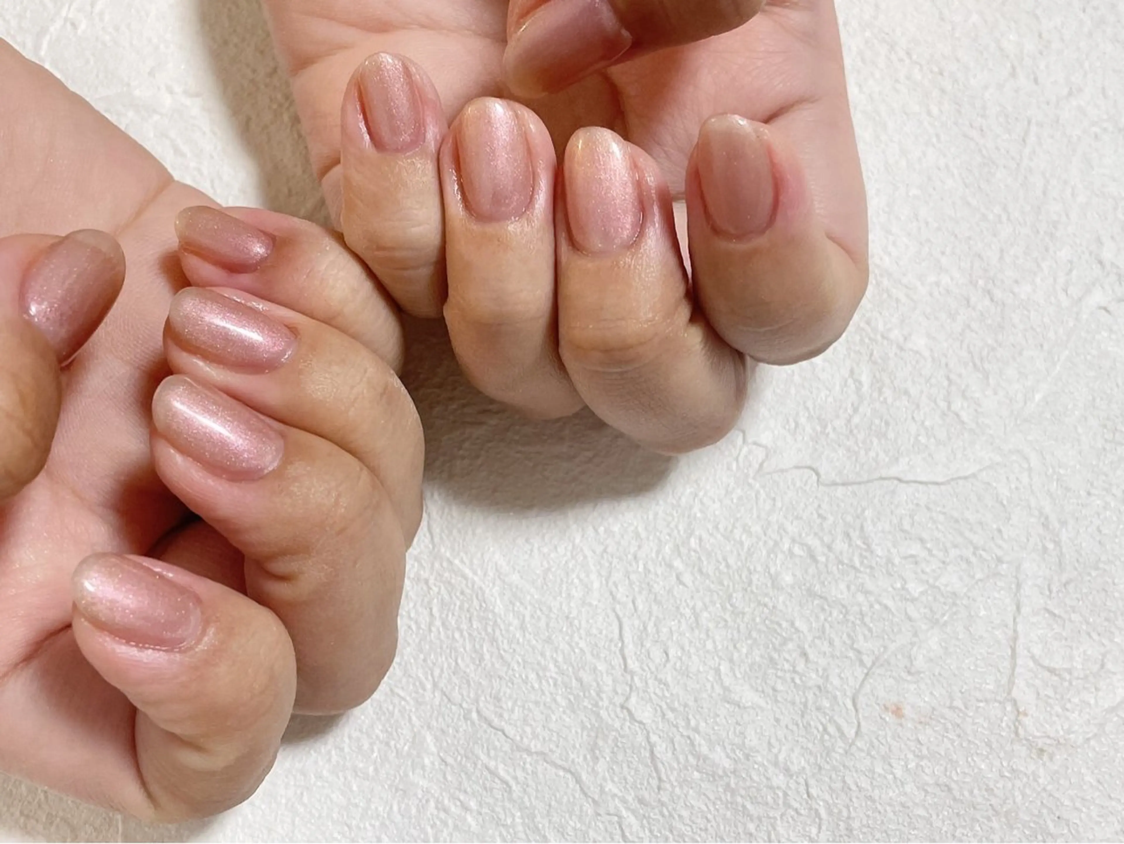 ネイル オーロラネイル フットネイル フレンチネイル ジェルネイル 韓国ネイル mogunail &blowのネイルデザイン