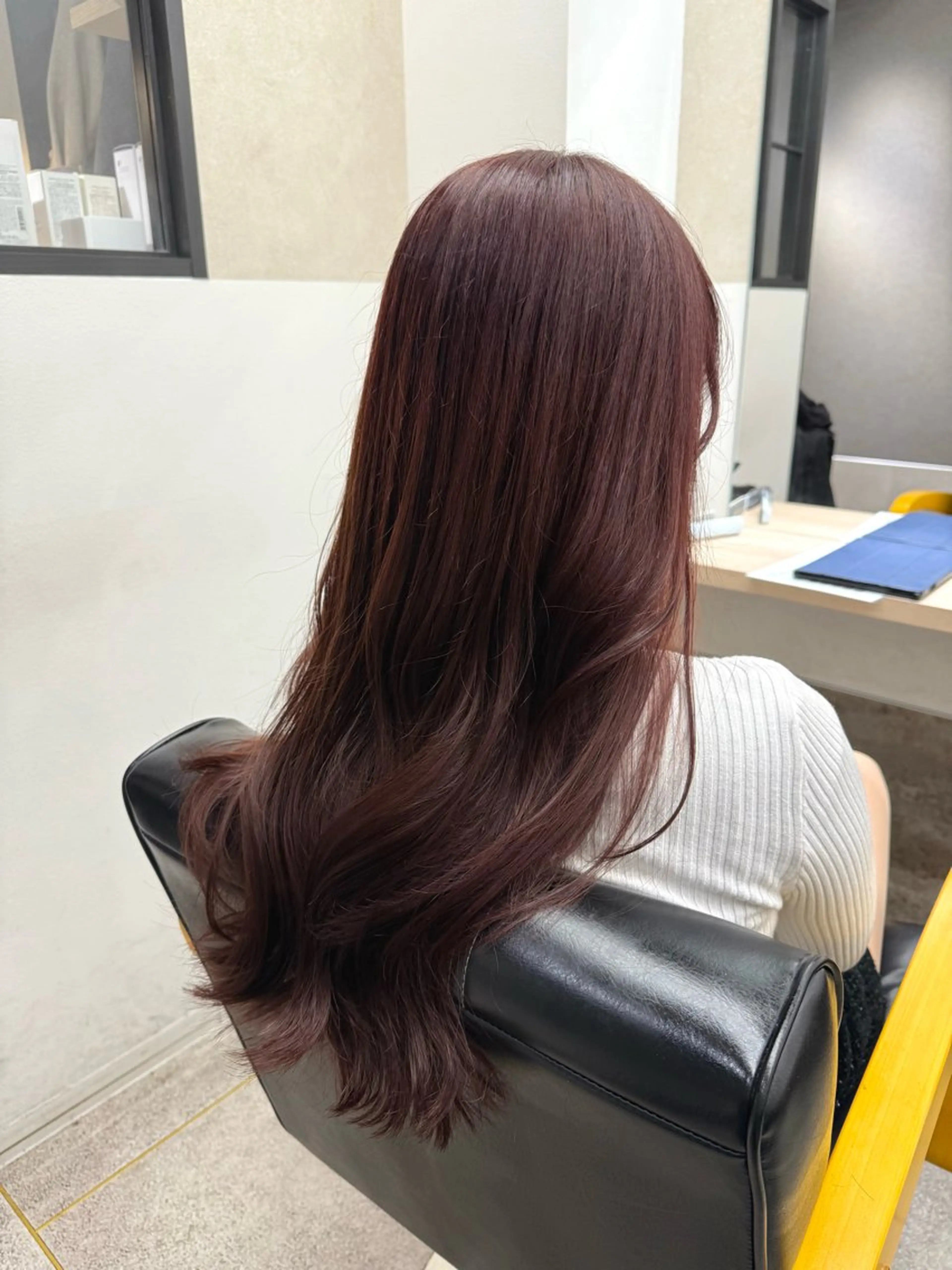 カラー ヘアカラー トリートメント GiseL 博多 ほのかのヘアスタイル