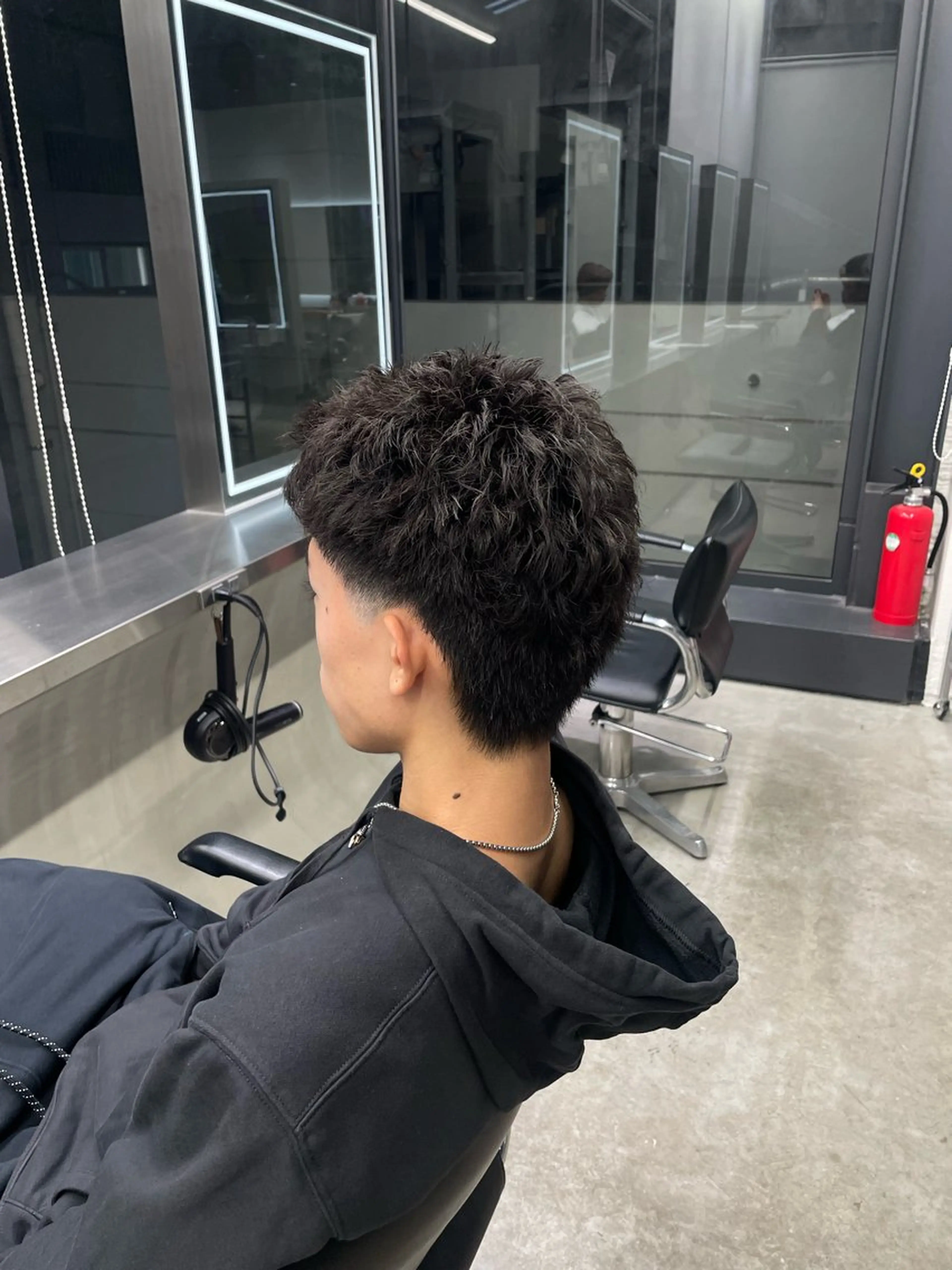 ショート パーマ byfifth天神/ メンズパーマ特化美涼のヘアスタイル