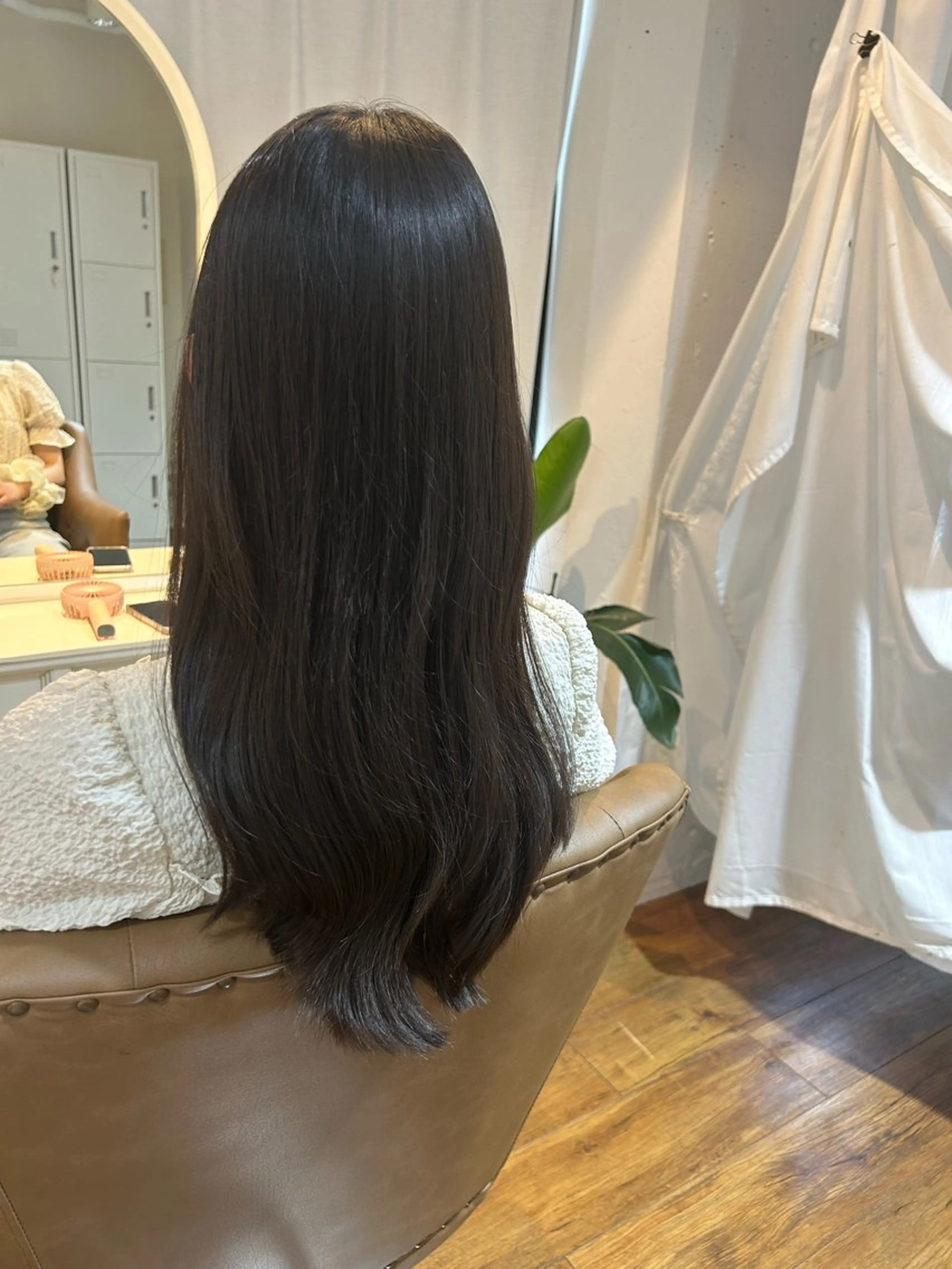 ロング ヘアカラー トリートメント ✨髪質改善カラー特化 ✨河本玲奈✨のヘアスタイル