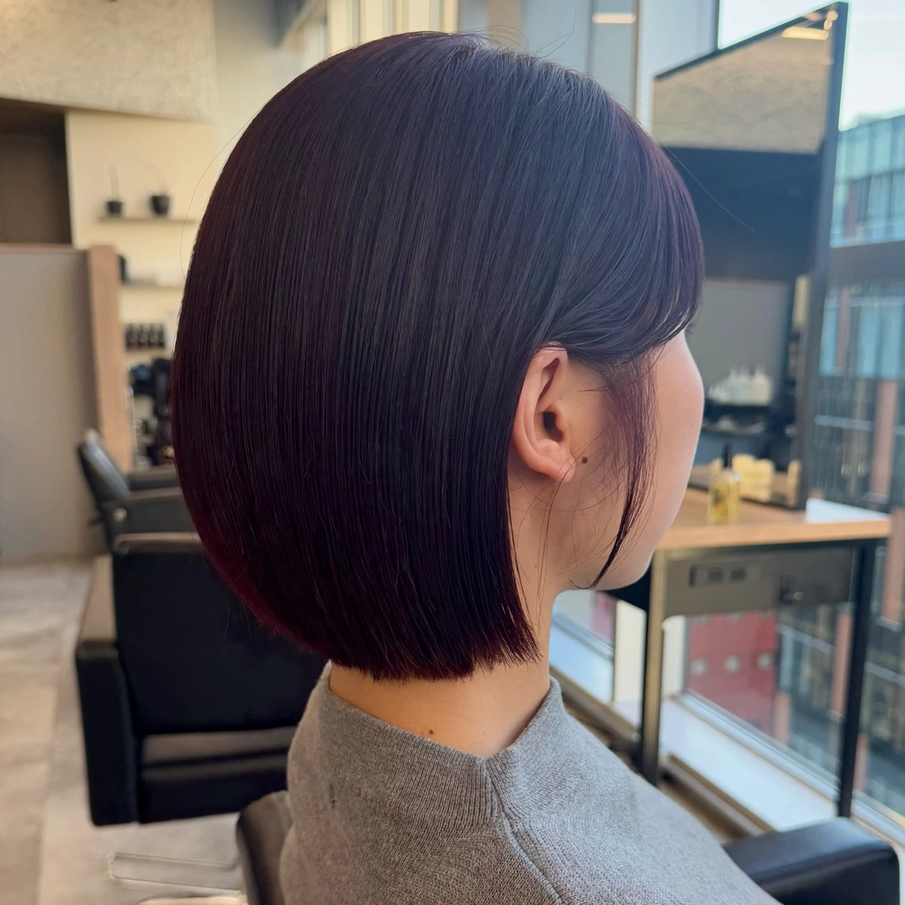 ショート カラー ブリーチ ブリーチなしカラー ピンクカラー バイオレットカラー 暖色/ショート/ボブ /hana🌸のヘアスタイル