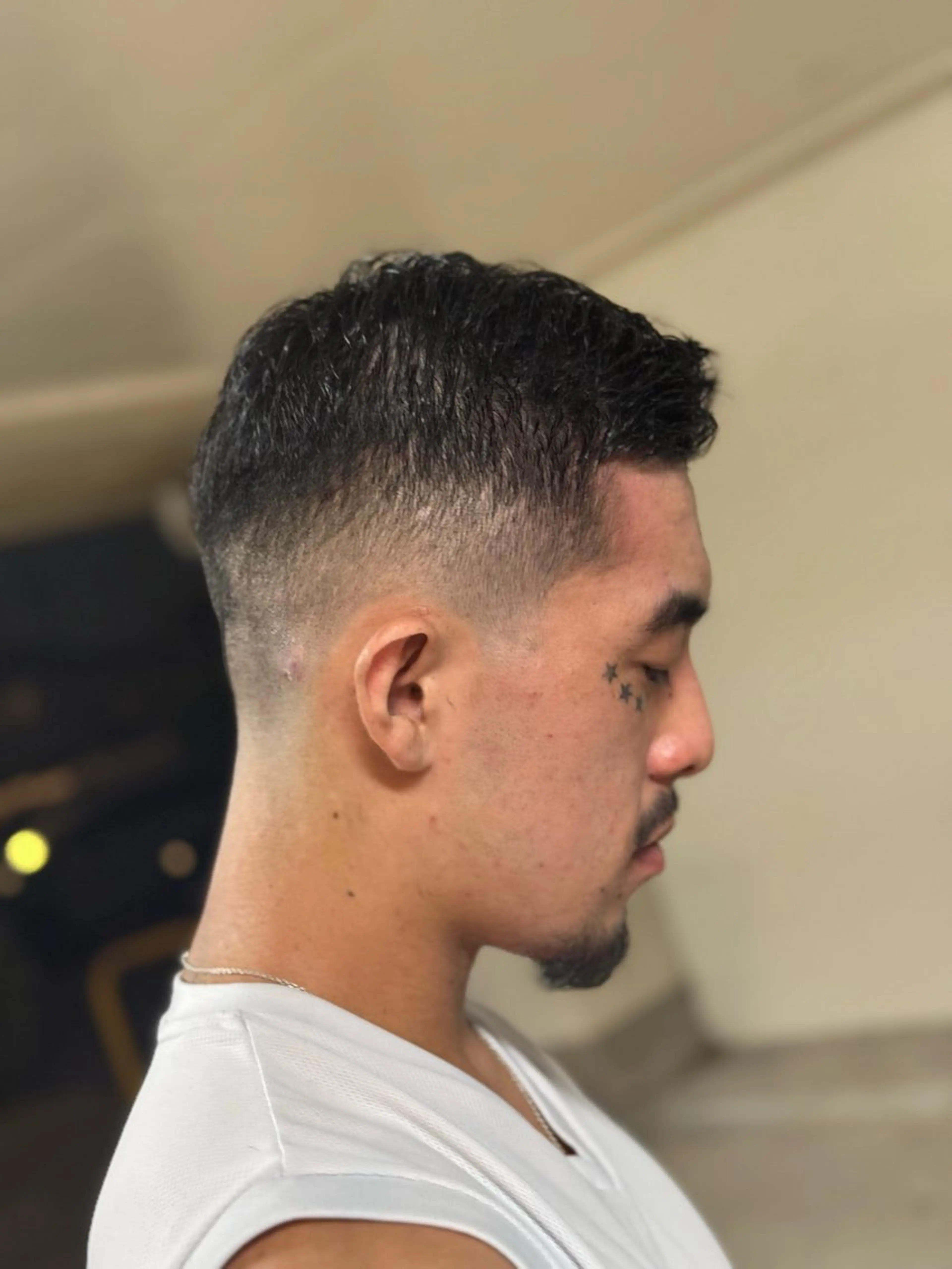 ショート メンズ フェードカット 足立 享祐のヘアスタイル