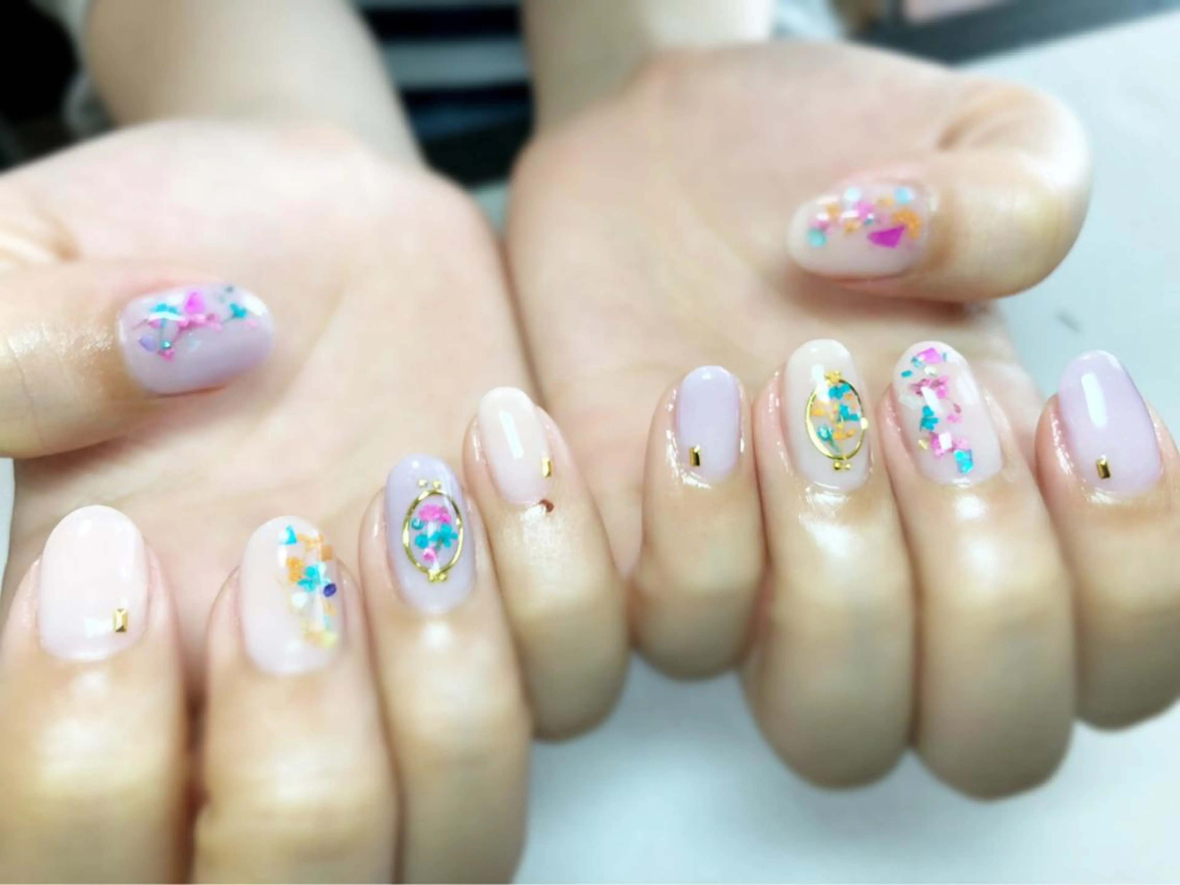 ネイル Aim* 深爪・自爪育成専門店のネイルデザイン