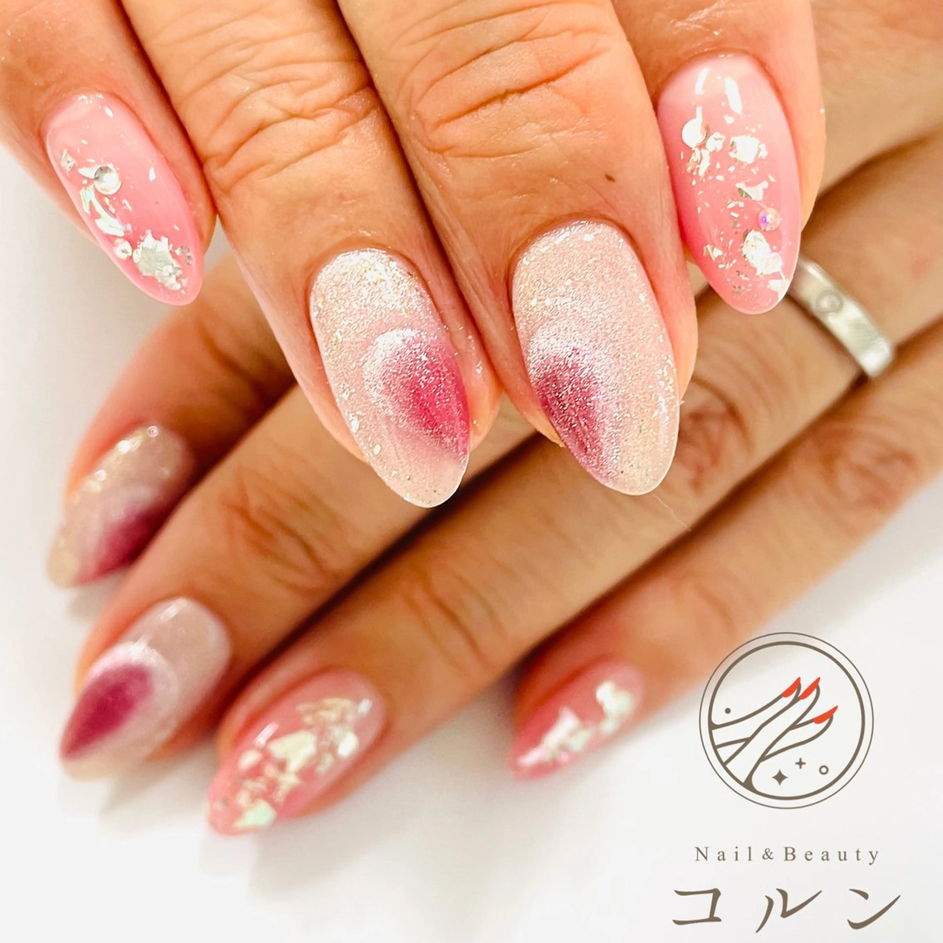 ネイル ハンドネイル フットネイル NailBeauty コルンのネイルデザイン