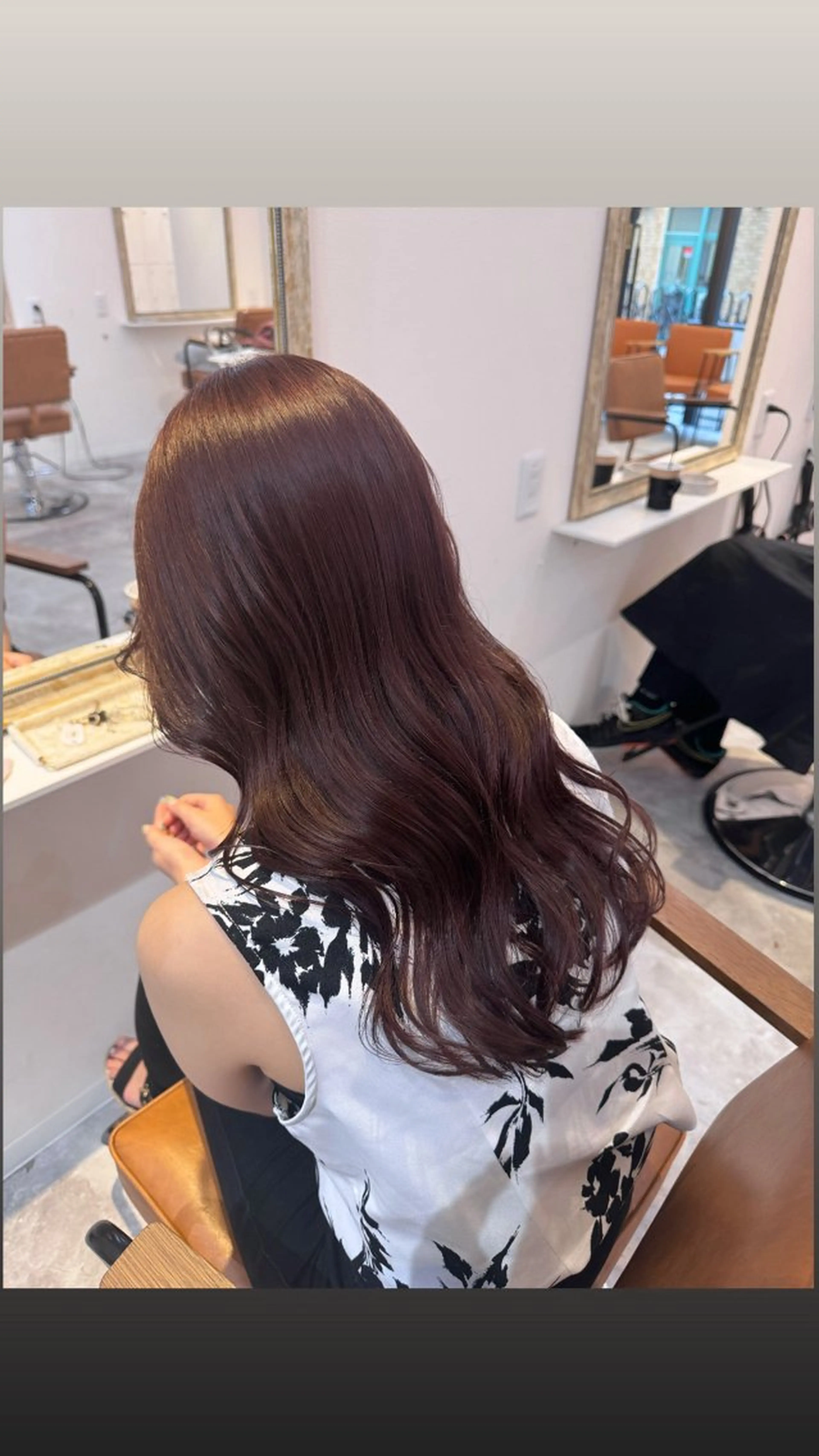 ロング カラー 赤み無し柔らかカラー 【梅田】madokaのヘアスタイル