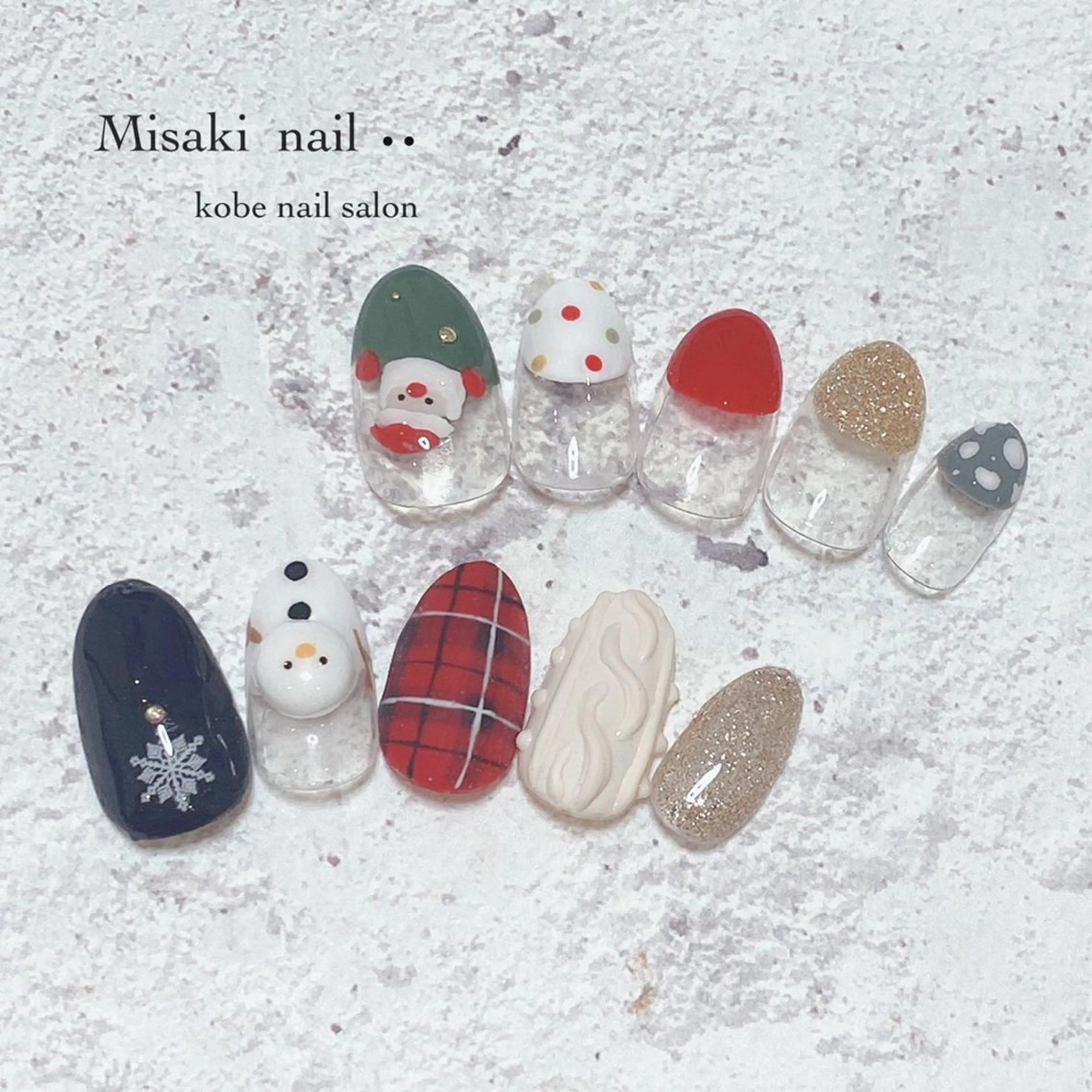 ネイル 韓国ネイル ワンホンネイル ハンドネイル nailsalon miinailsのネイルデザイン