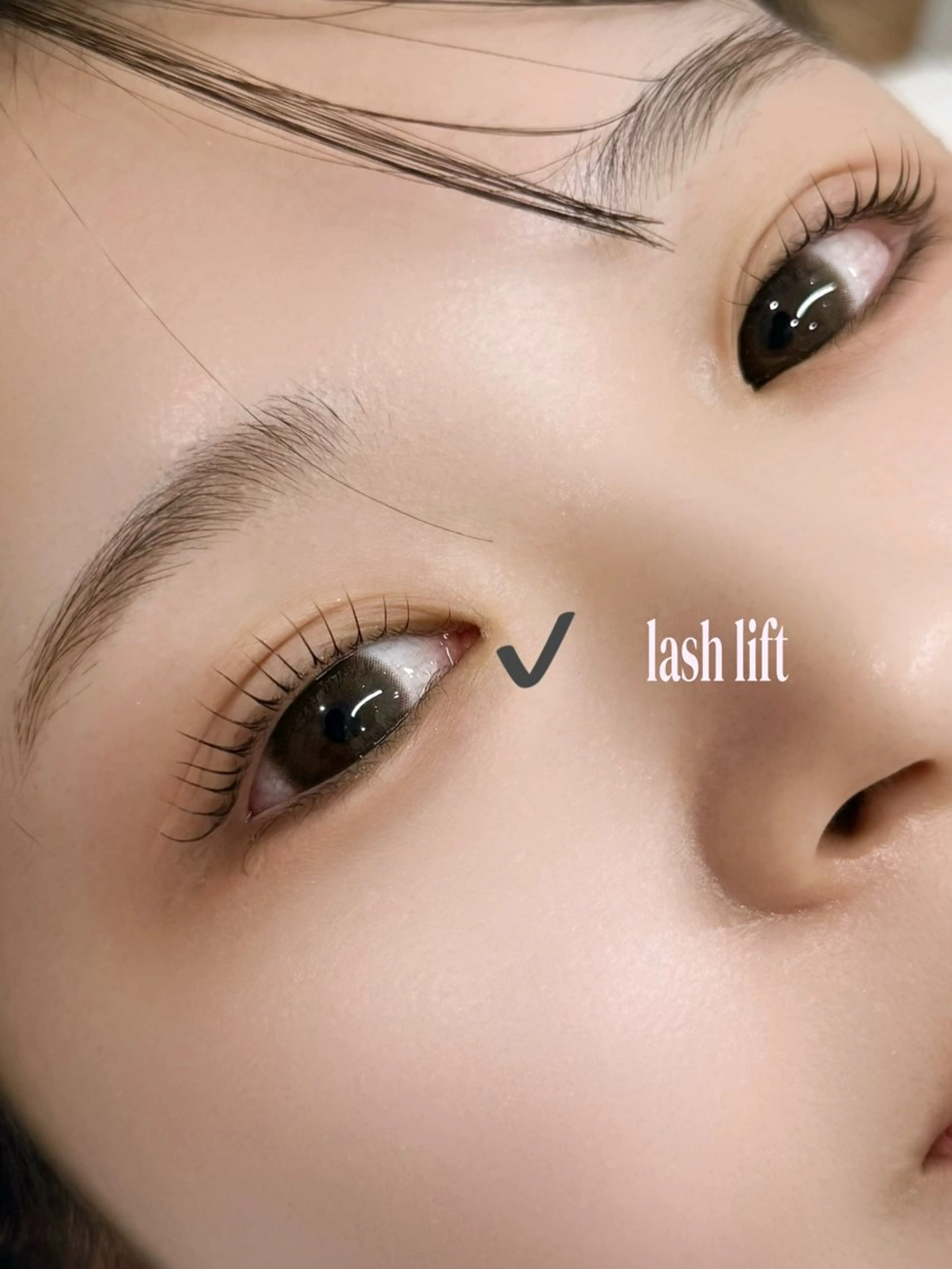 【本日15日16:00～限定🈳✨】まつ毛パーマ/パリジェンヌ/ナチュラル/韓国束感/練習モデル様🪞の写真