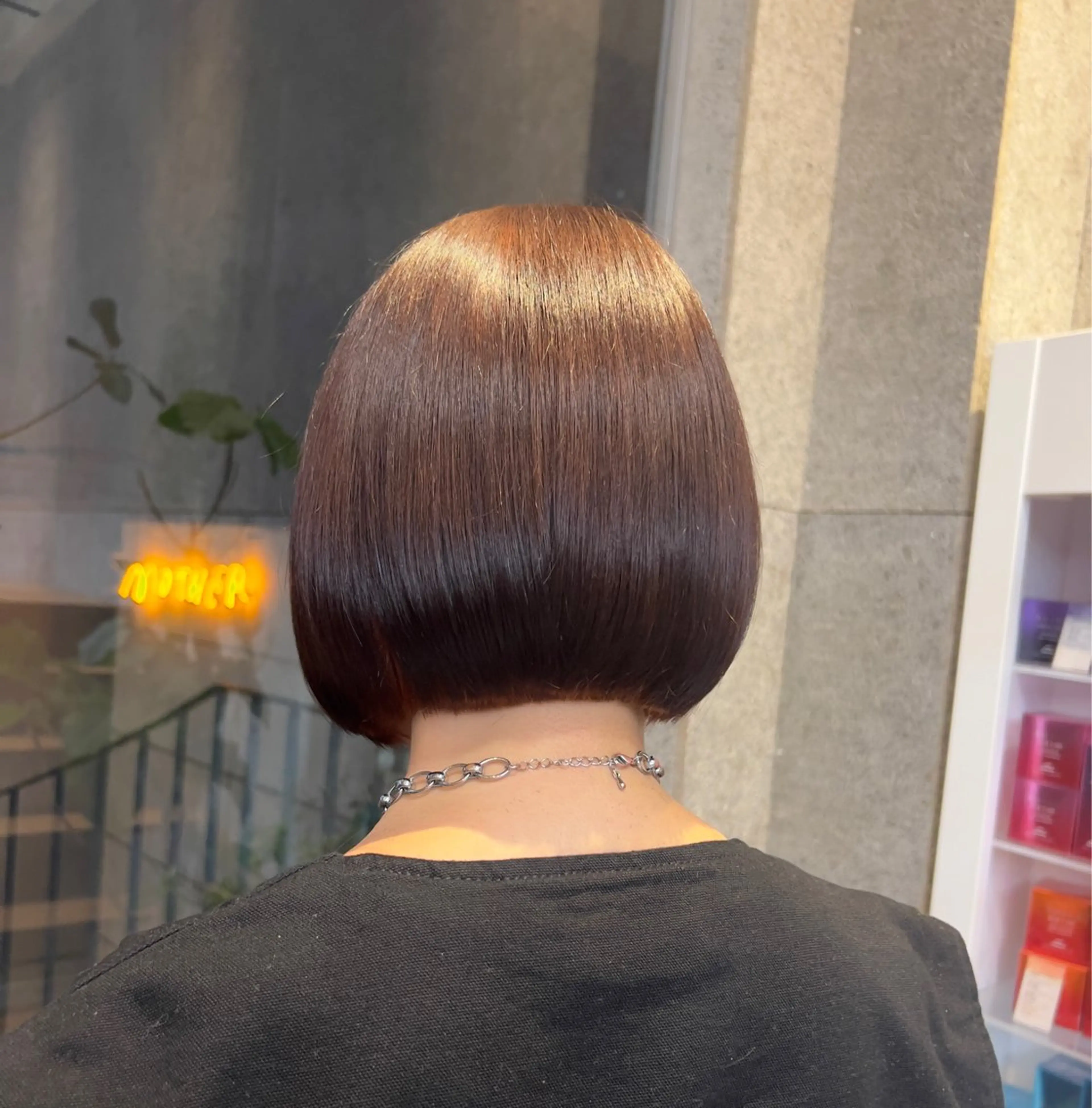 ショート カット ヘアカラー トリートメント ボブ×透明感カラー 特化・リクト💥のヘアスタイル