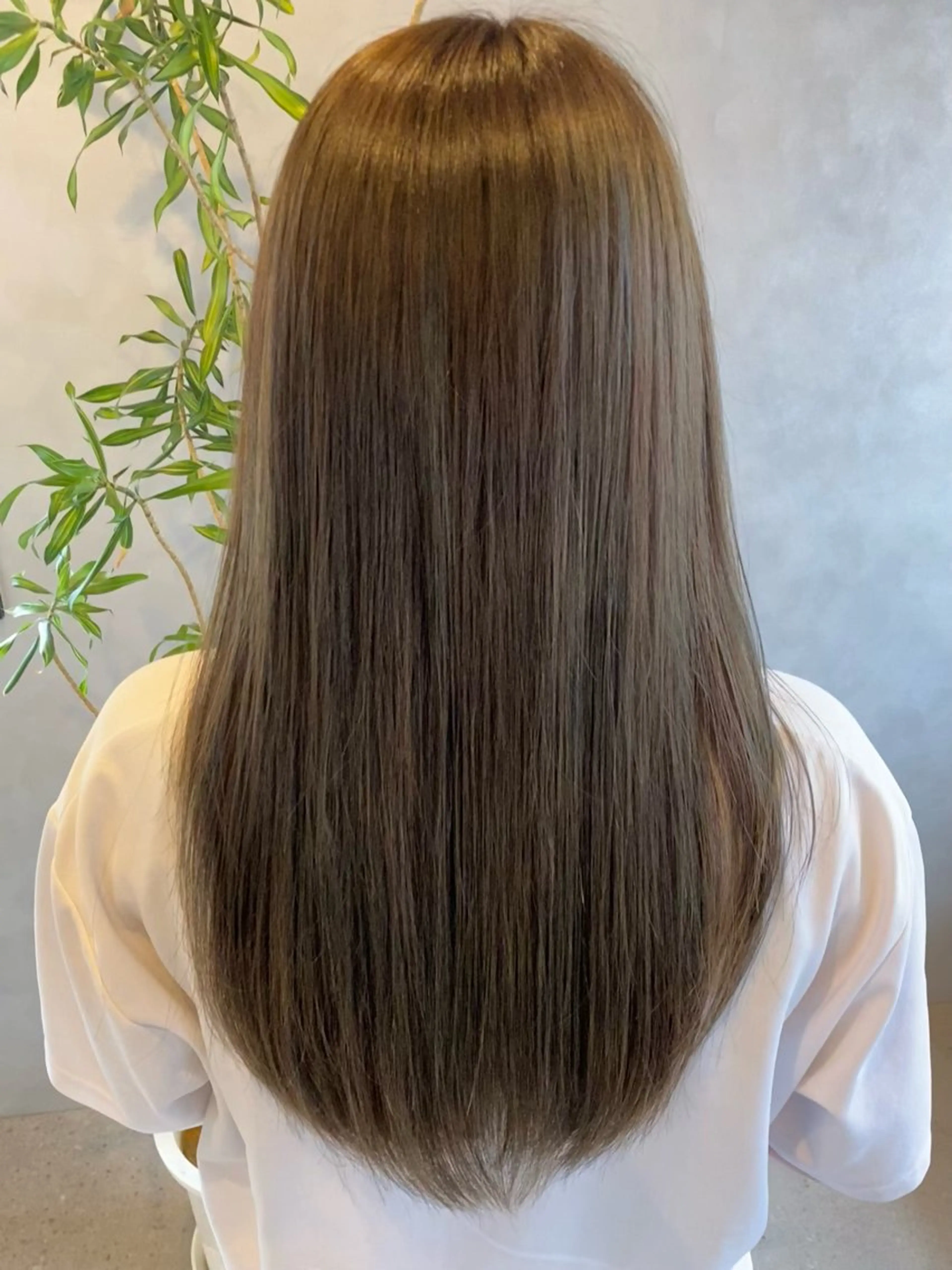 カラー ヘアカラー Agu hair lang屋島店所属・白井 音羽のヘアスタイル