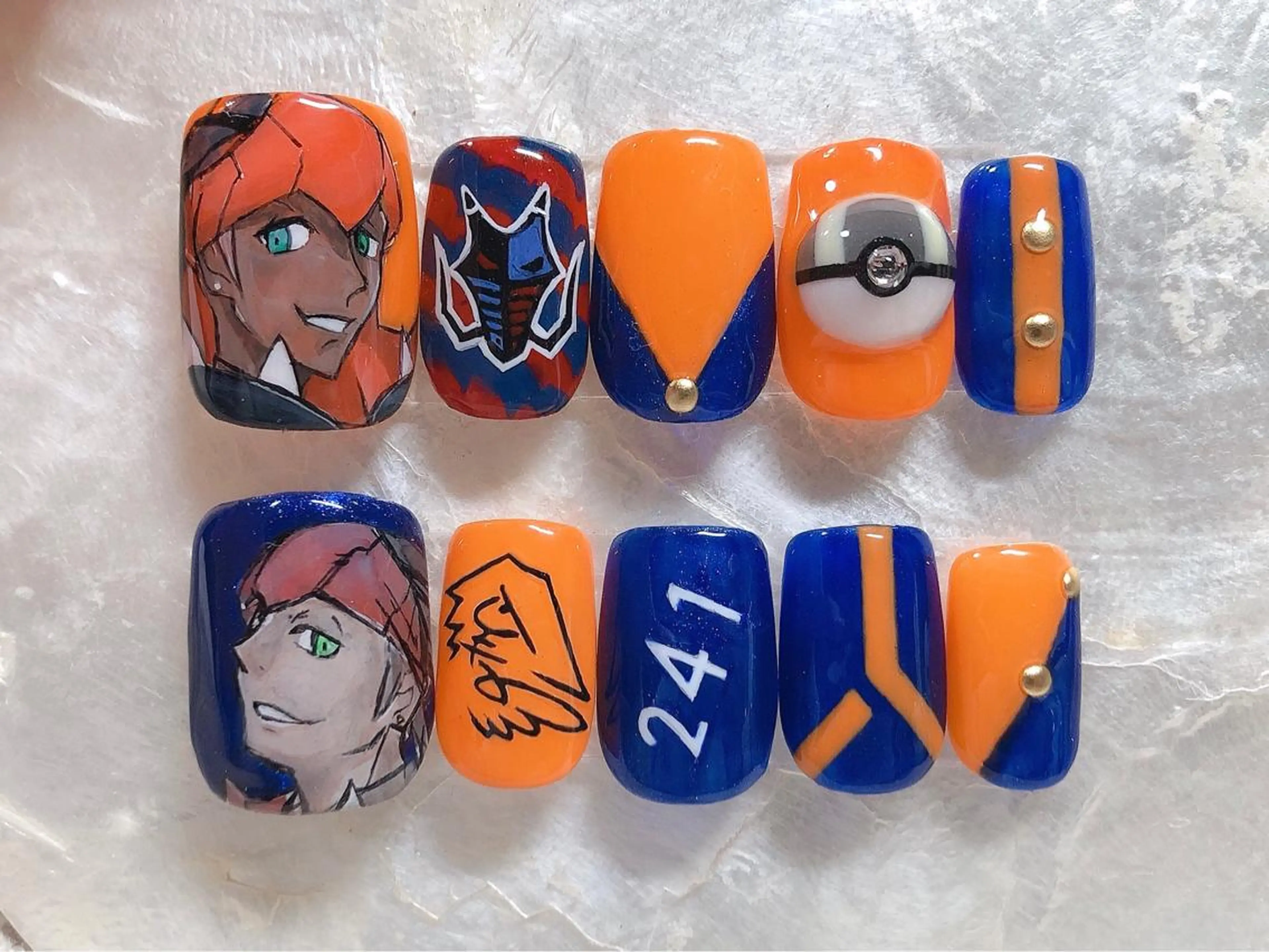 ネイル ネイルチップ 東 千夏のネイルデザイン