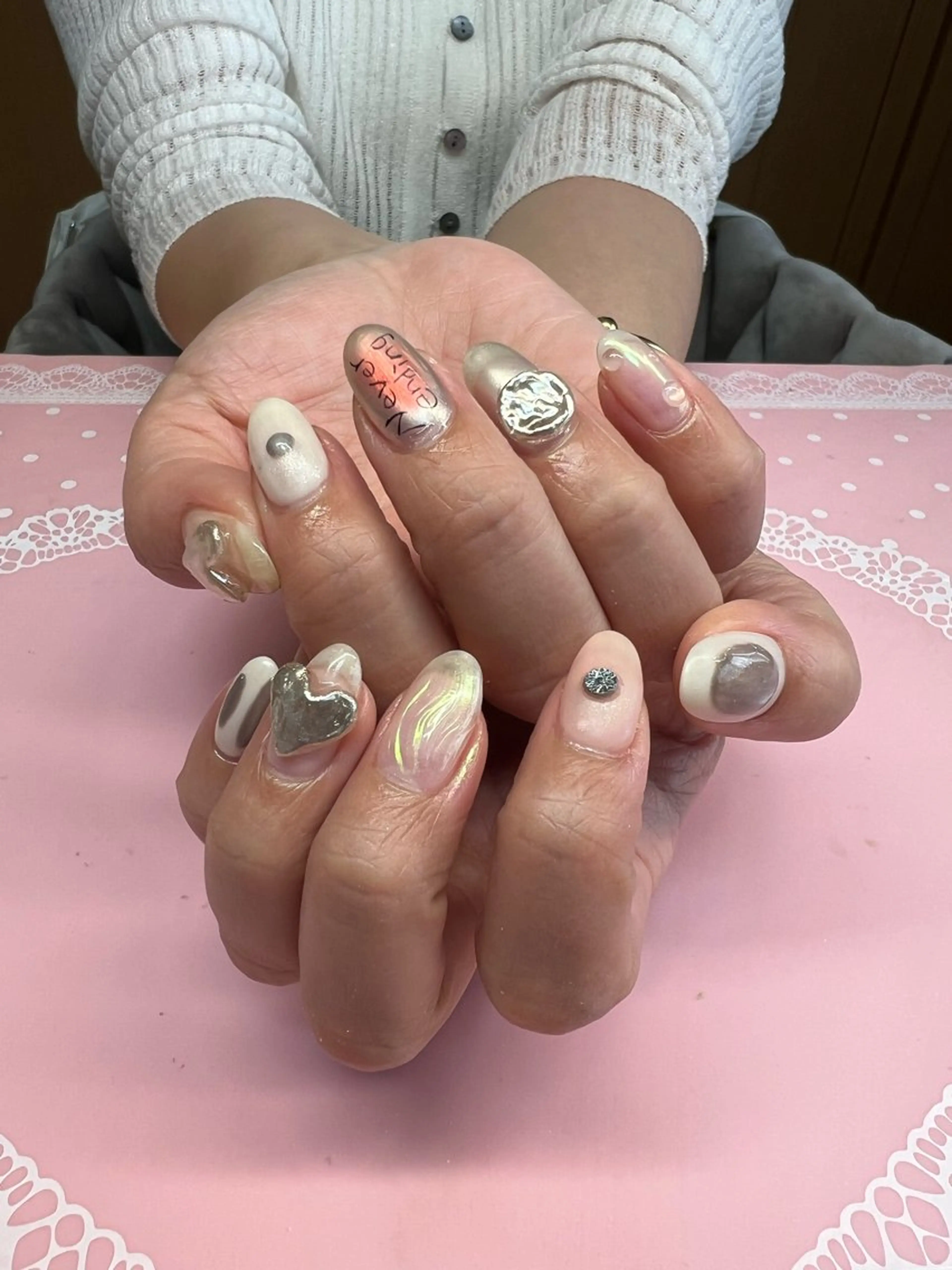 ネイル ハンドネイル 早川 真理のネイルデザイン