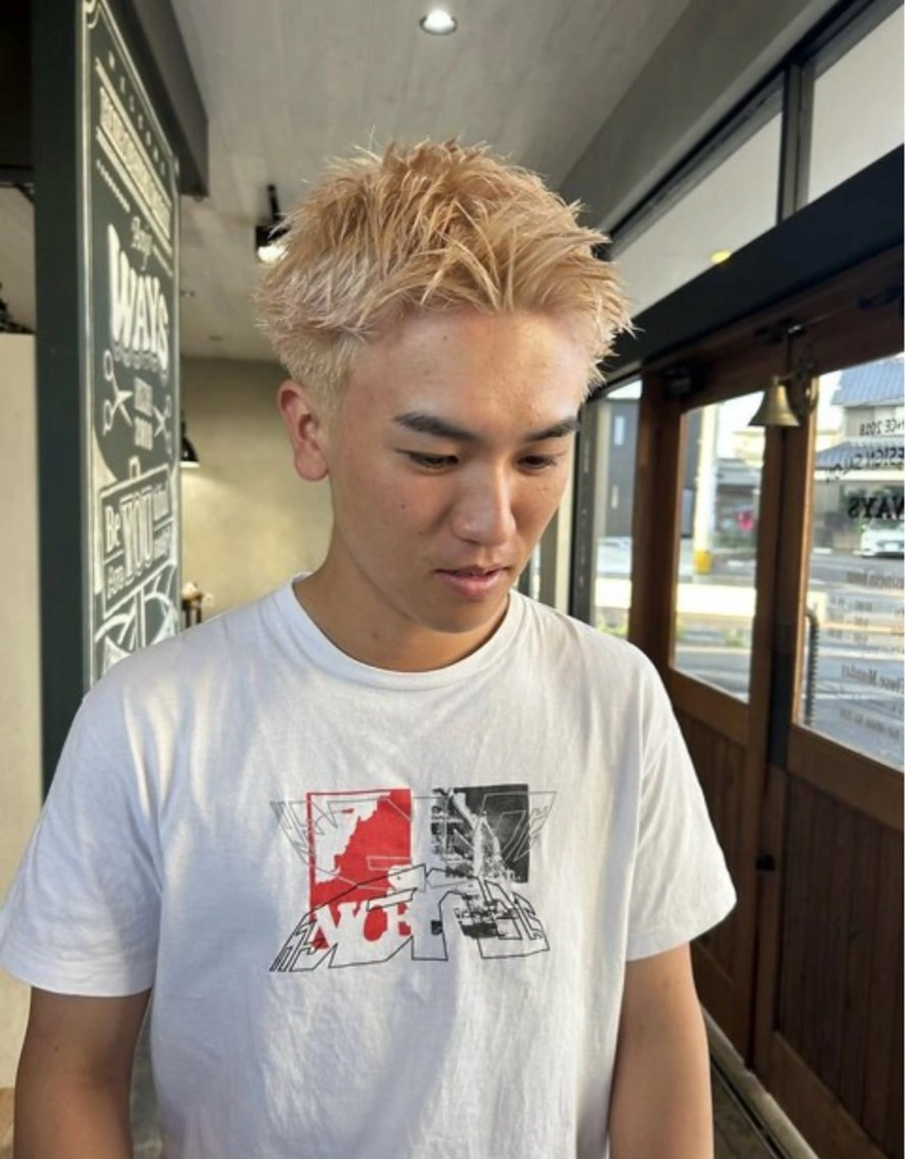 カラー メンズ ヘアカラー ⚡️メンズカラー特化 /ブリーチ/興大のヘアスタイル