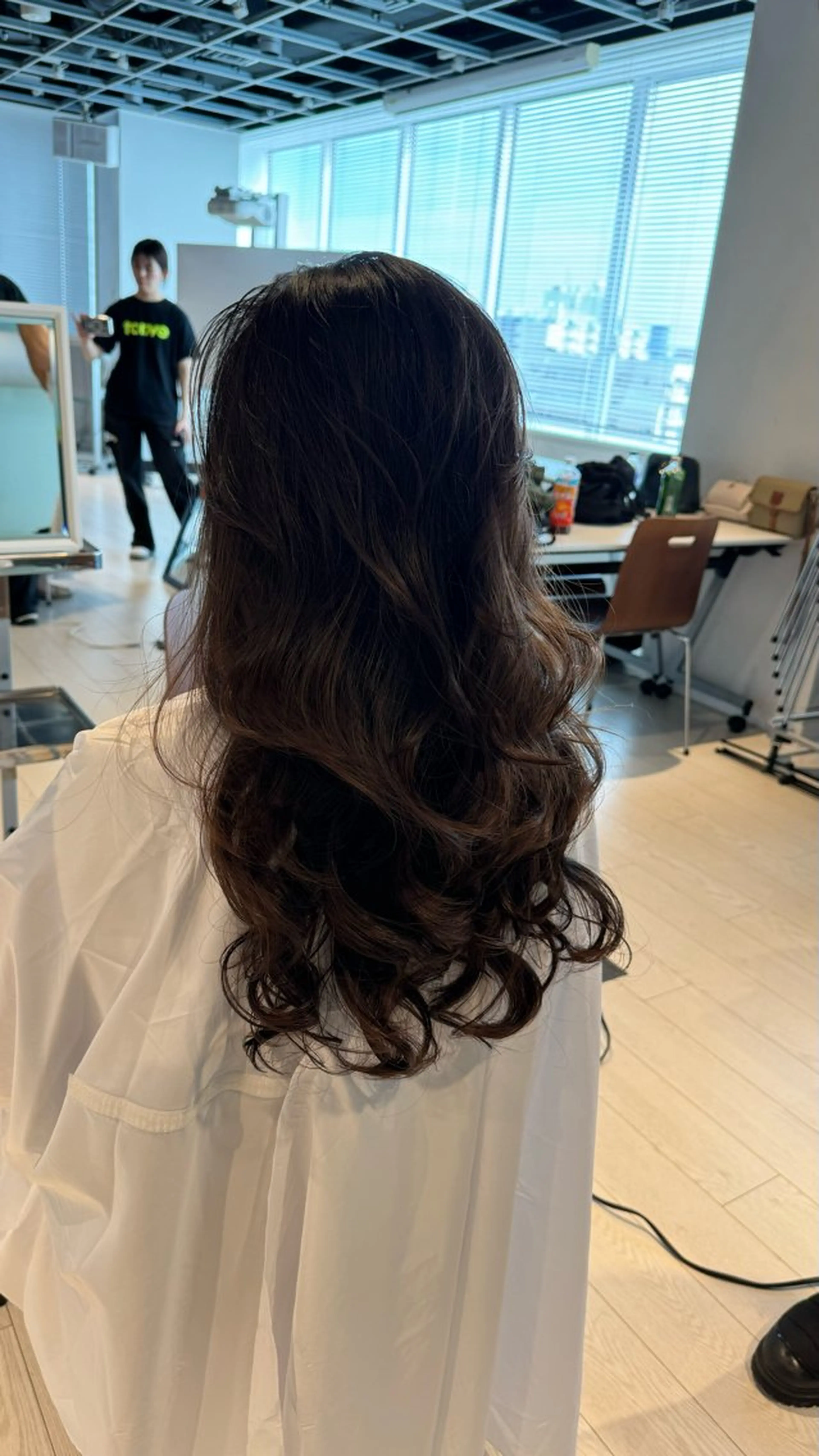 ロング パーマ 【無料でパーマ】 一木快斗のヘアスタイル