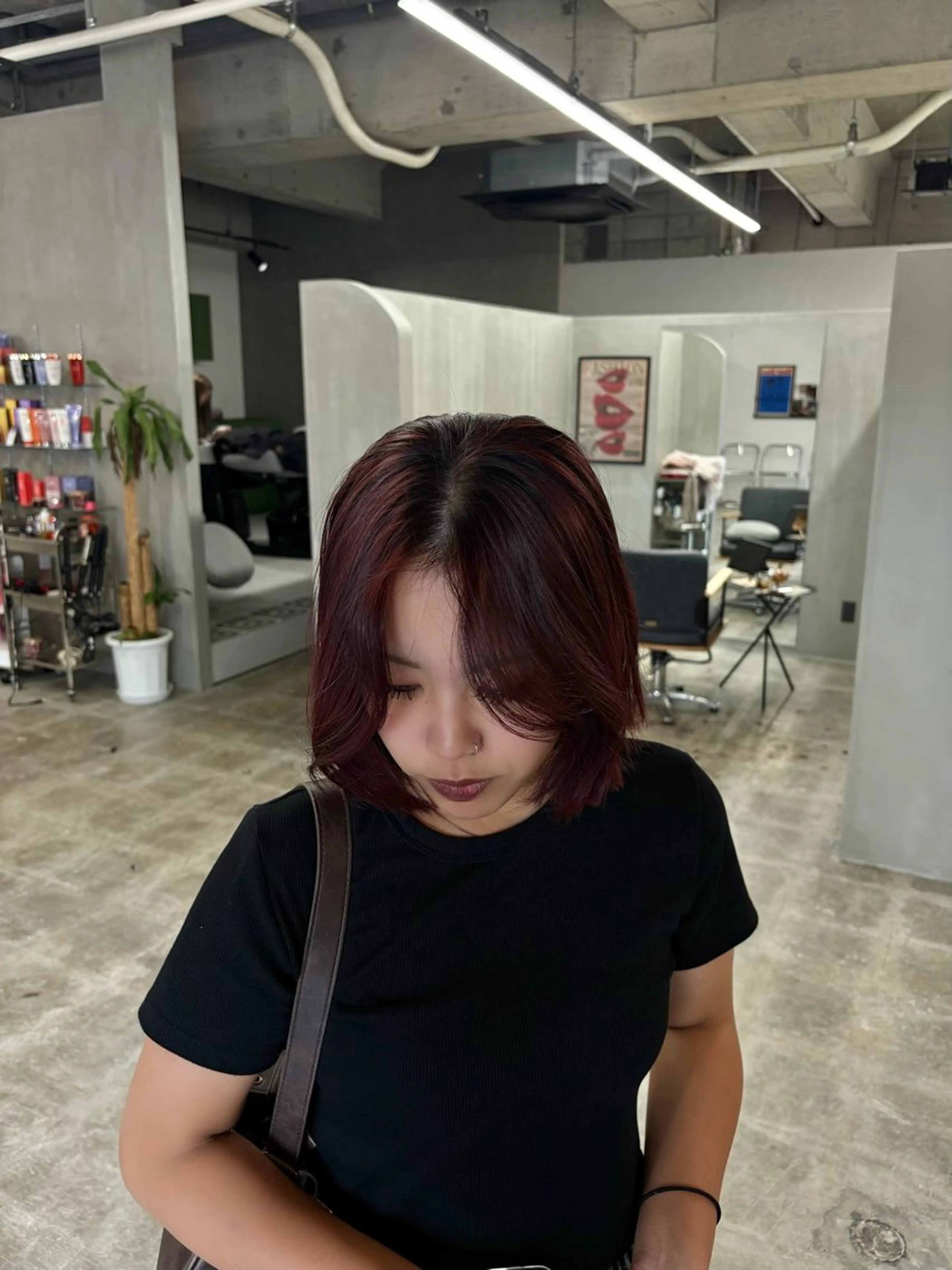 カラー ヘアカラー miloc sayaのヘアスタイル