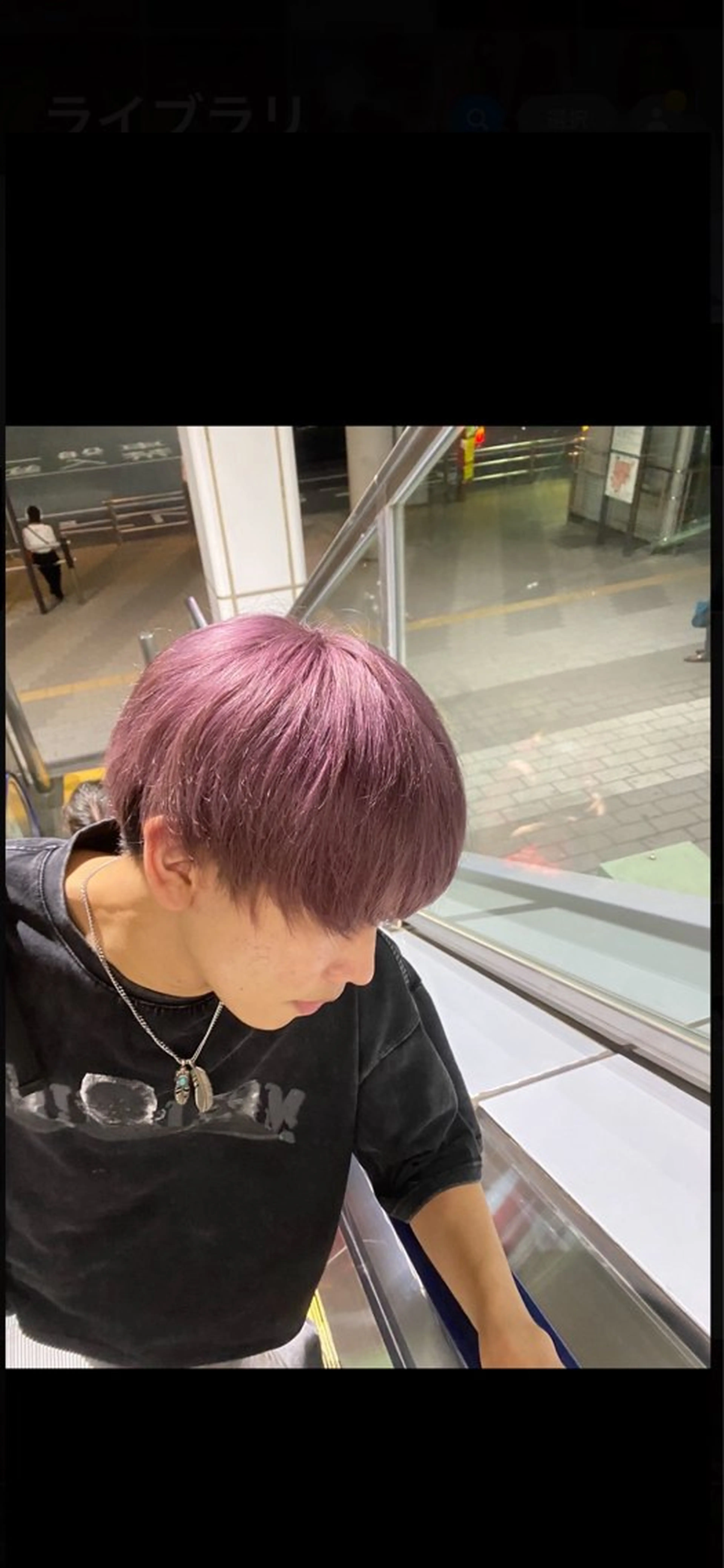 ミディアム カラー メンズ ベージュカラー ミルクティーベージュ ピンクカラー バイオレットカラー ヘアカラー トリートメント 田澤 史悠  平日限定のヘアスタイル