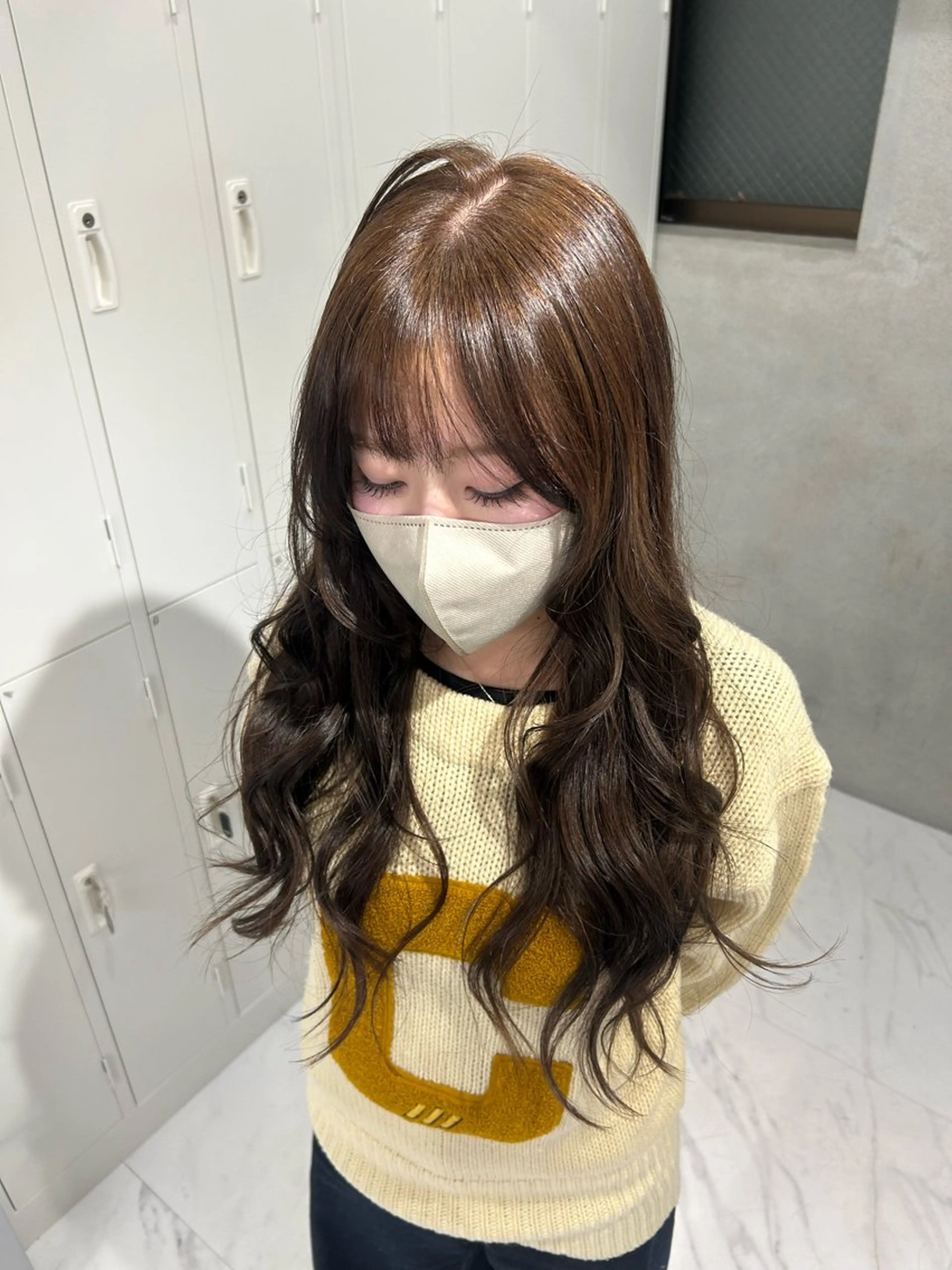 カラー ヘアカラー ️💜akari💜 ハイトーン/レイヤーのヘアスタイル