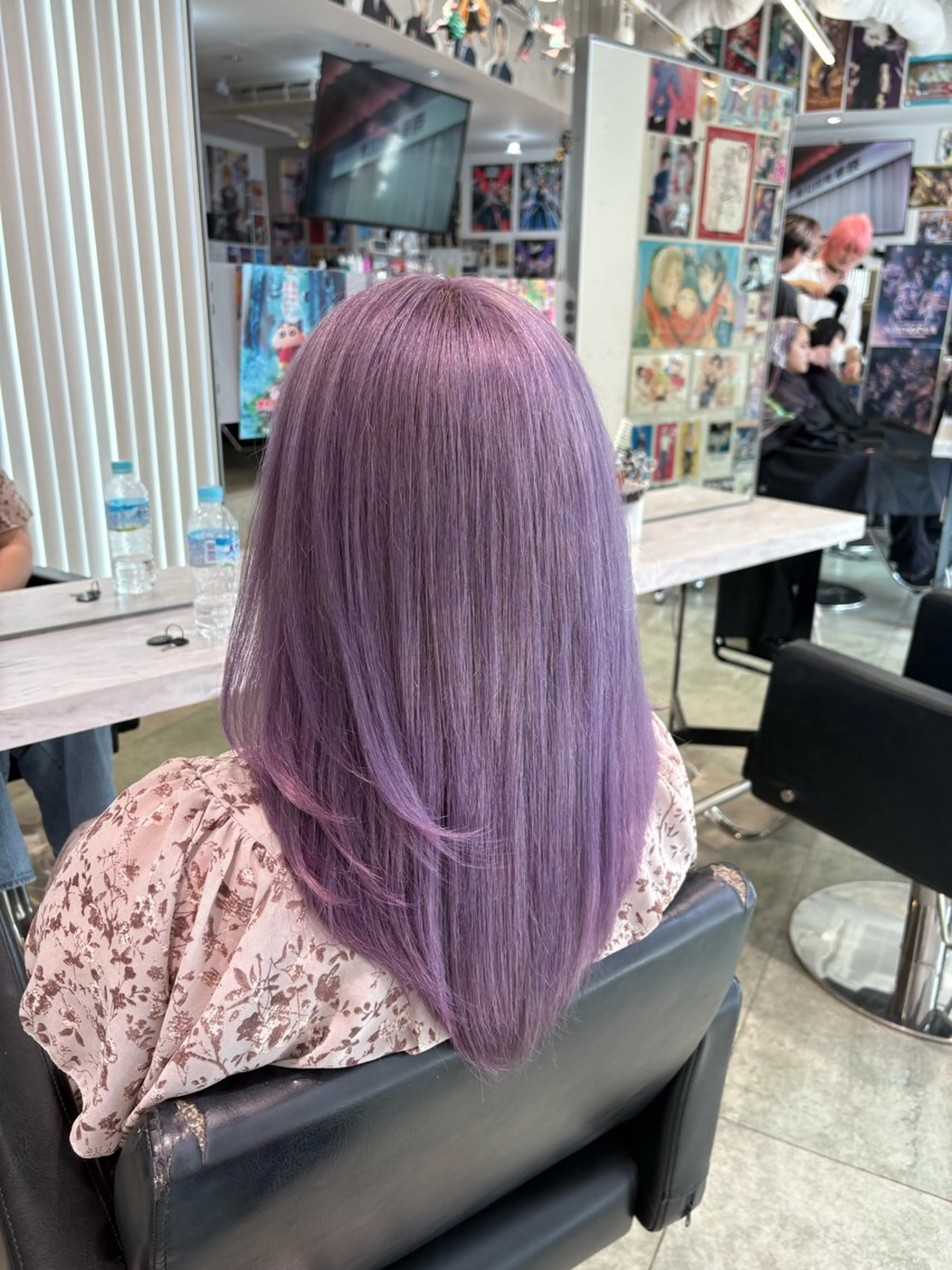 ロング カラー ヘアカラー トリートメント 推しカラー/ ミクのヘアスタイル