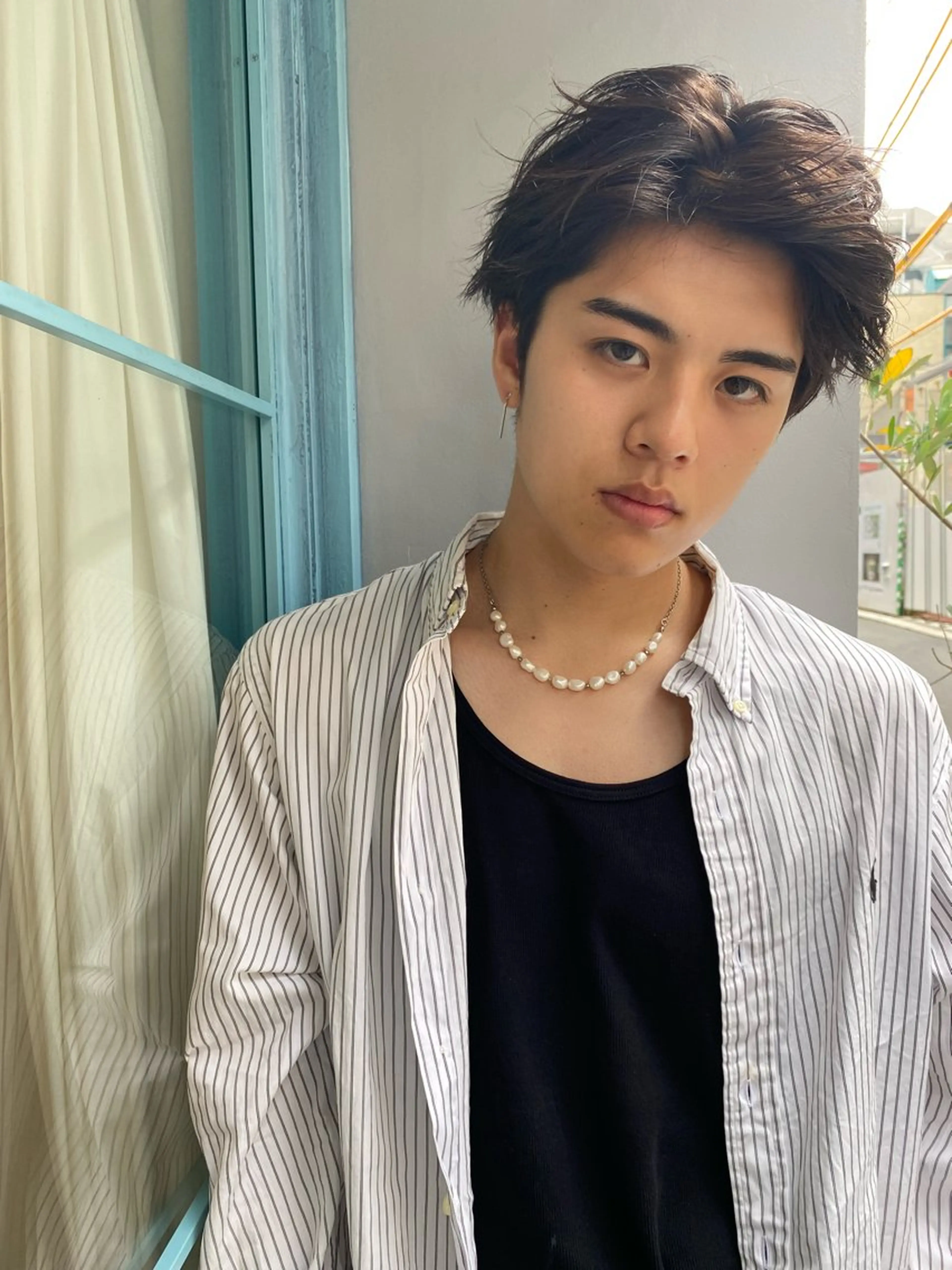 ミディアム パーマ メンズ メンズ特化🔥木下 晃徳のヘアスタイル