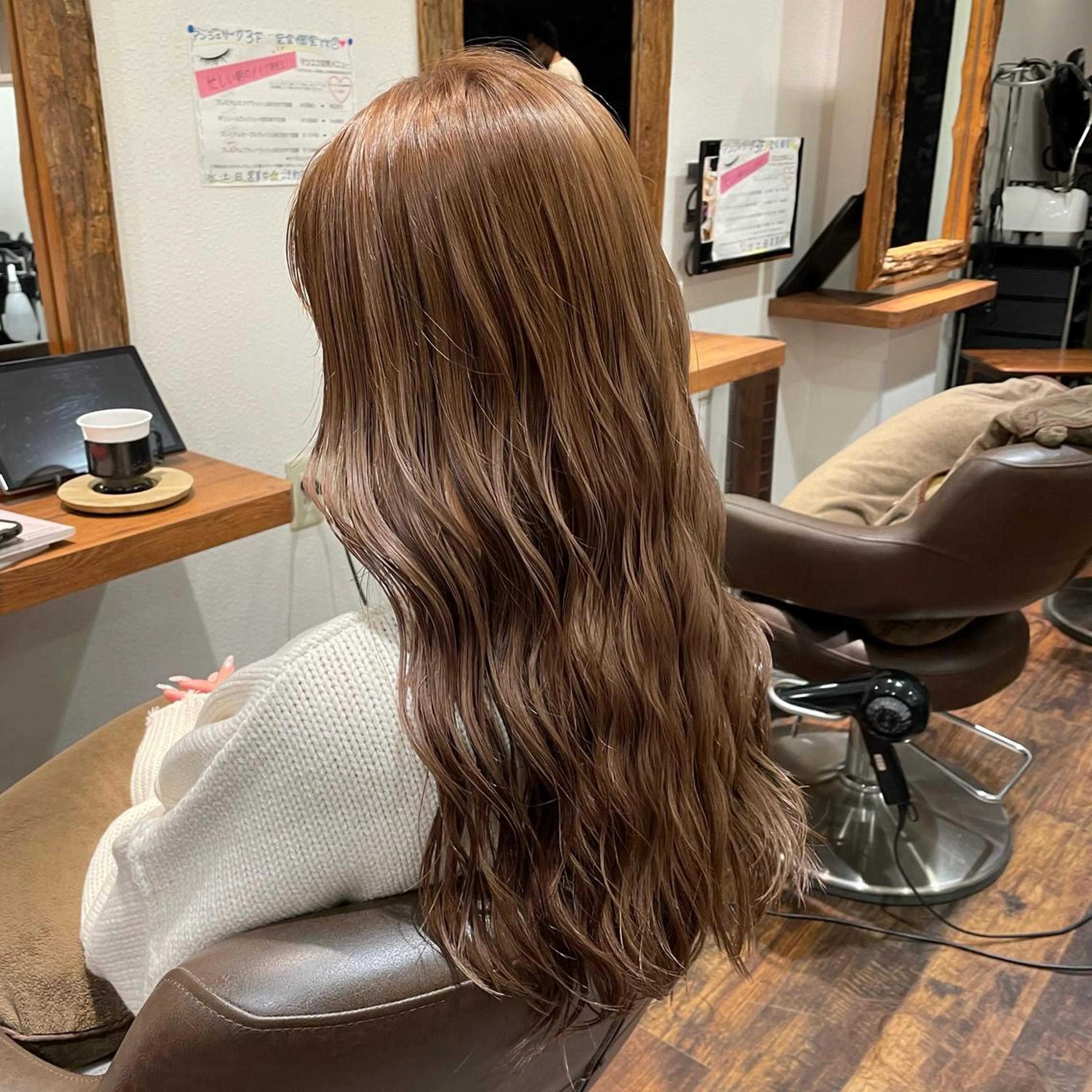 ロング カラー ヘアカラー Wataru 髪質改善カラー💎のヘアスタイル