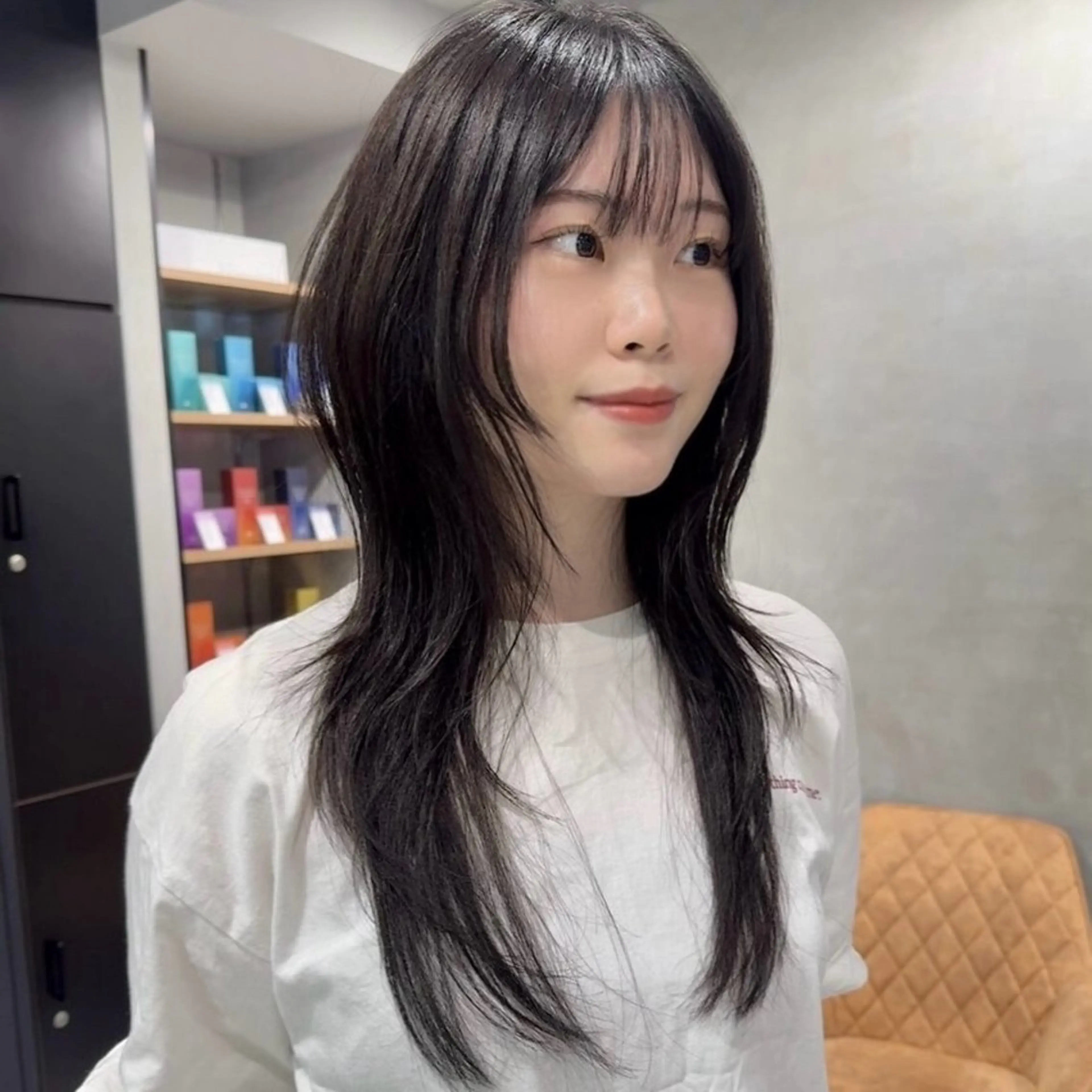 ロング カット トリートメント レイヤー/ウルフ🤍 mayo.のヘアスタイル