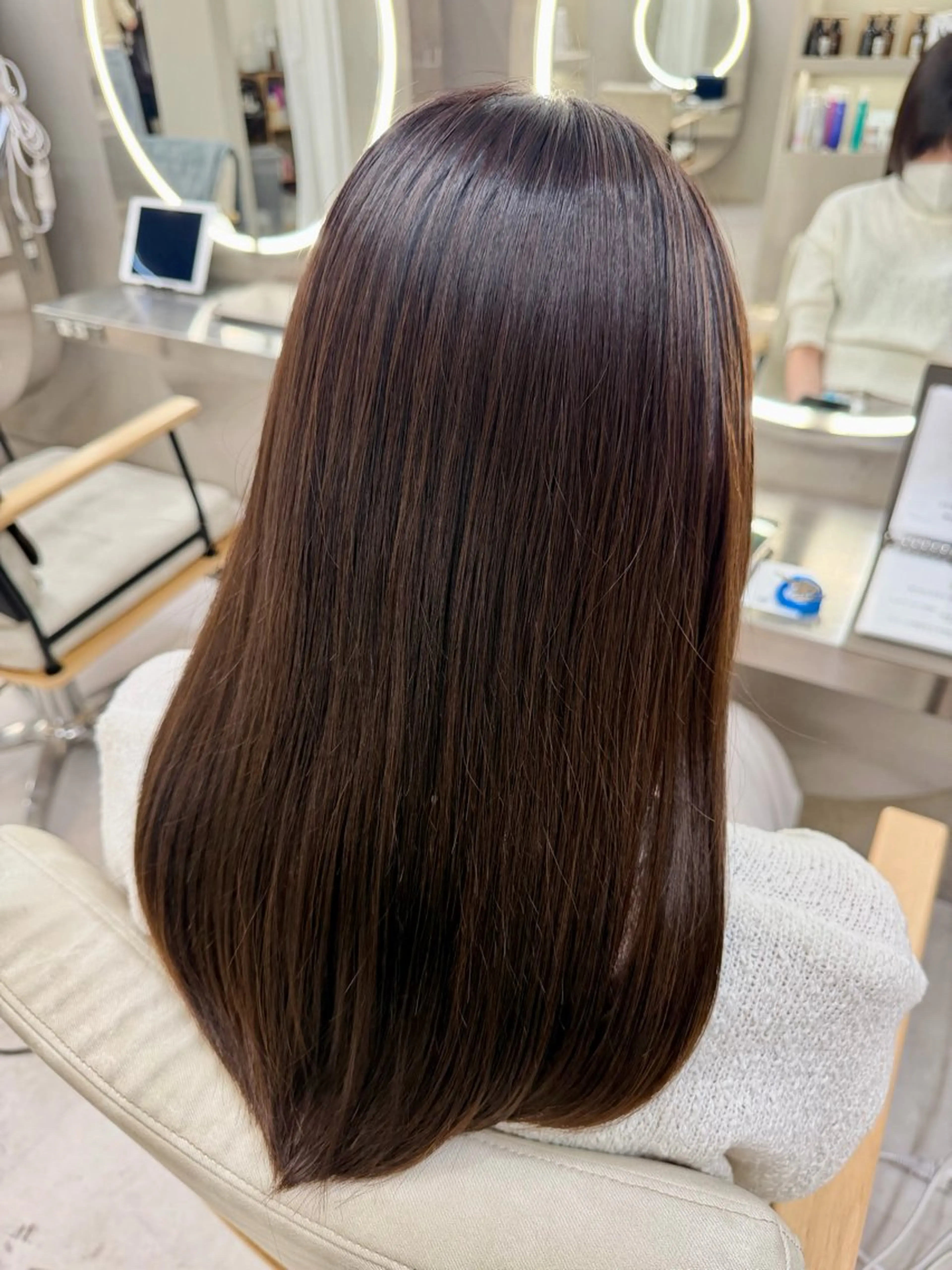 カラー ヘアカラー 艶カラー♡ ゆうかのヘアスタイル