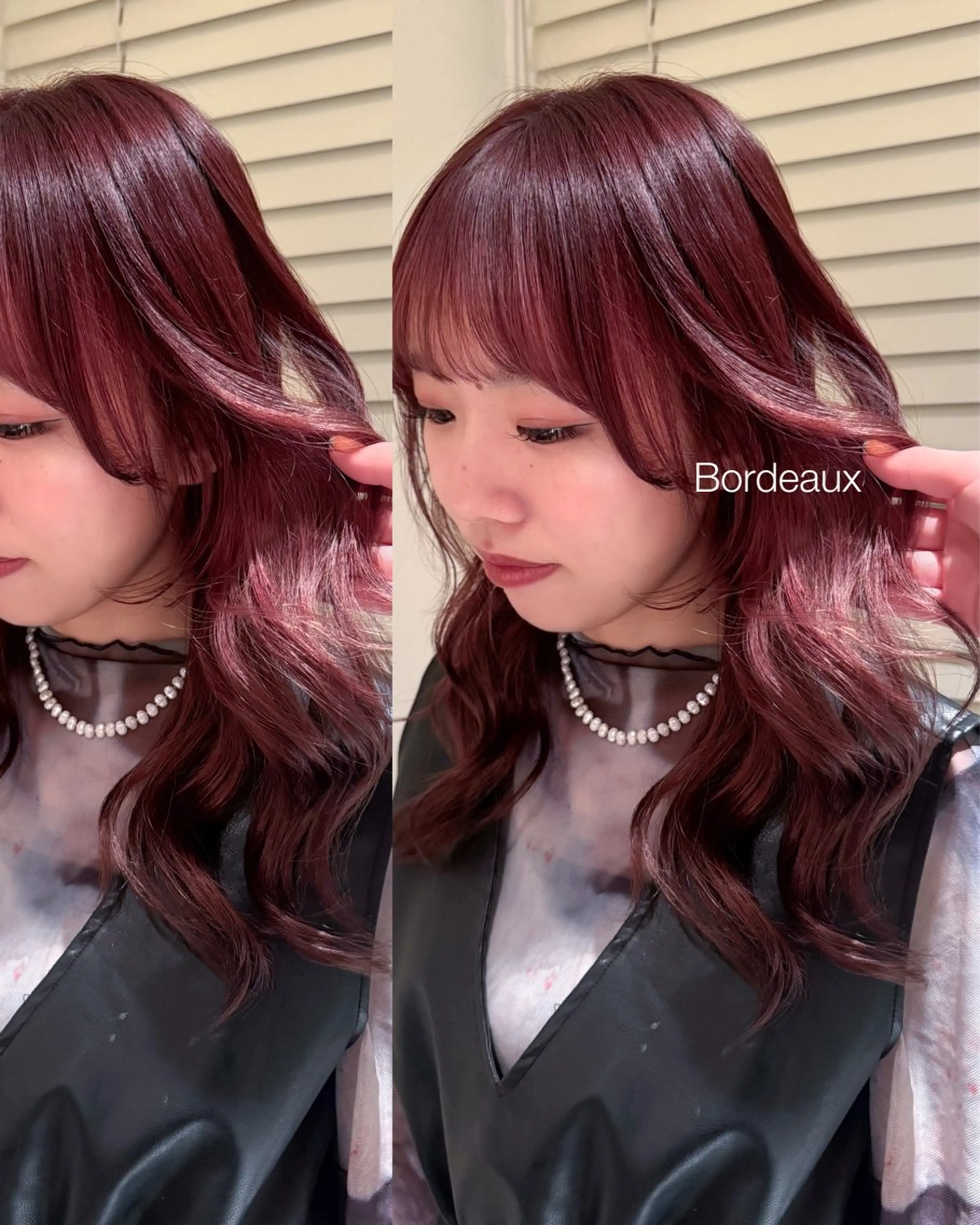 ミディアム カラー ヘアカラー トリートメント ヘッドスパ 松本優香/ボブ/ダ ブルカラー/髪質改善のヘアスタイル