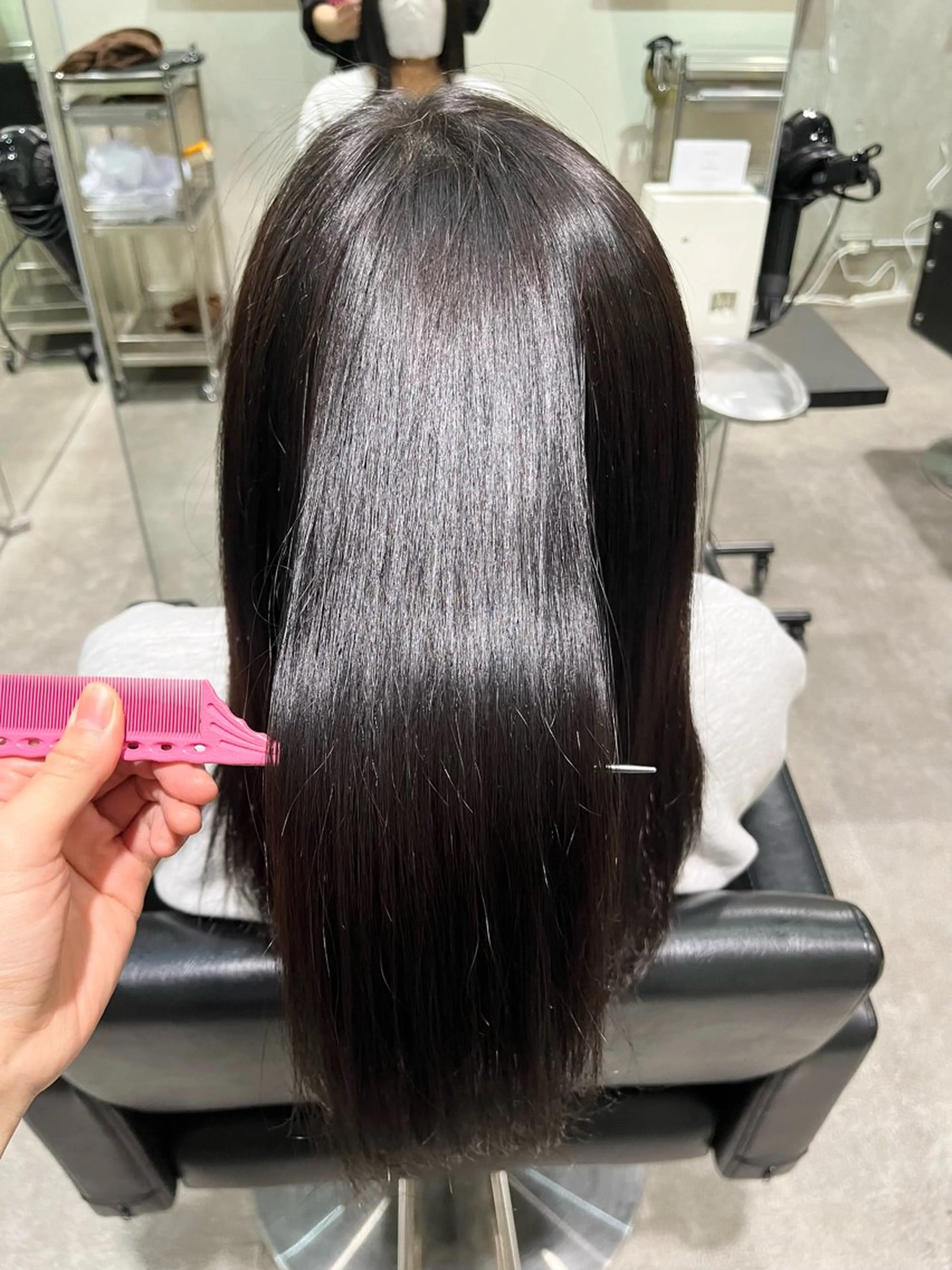セミロング セミロングパーマ miharu/ 茨木 English OKのヘアスタイル