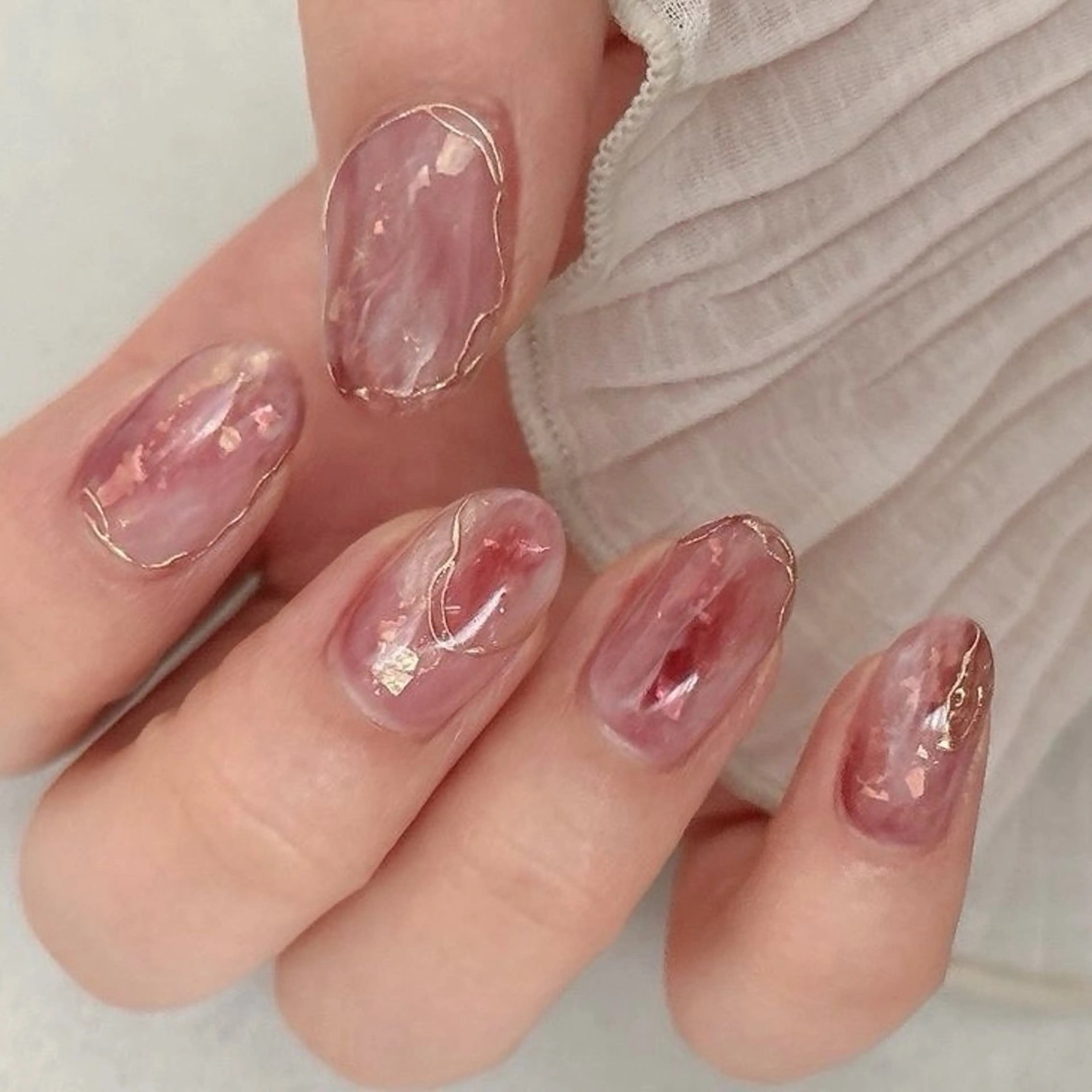 キッズ ネイル ニュアンスネイル 韓国ネイル 新大久保 💅Ayumiのネイルデザイン