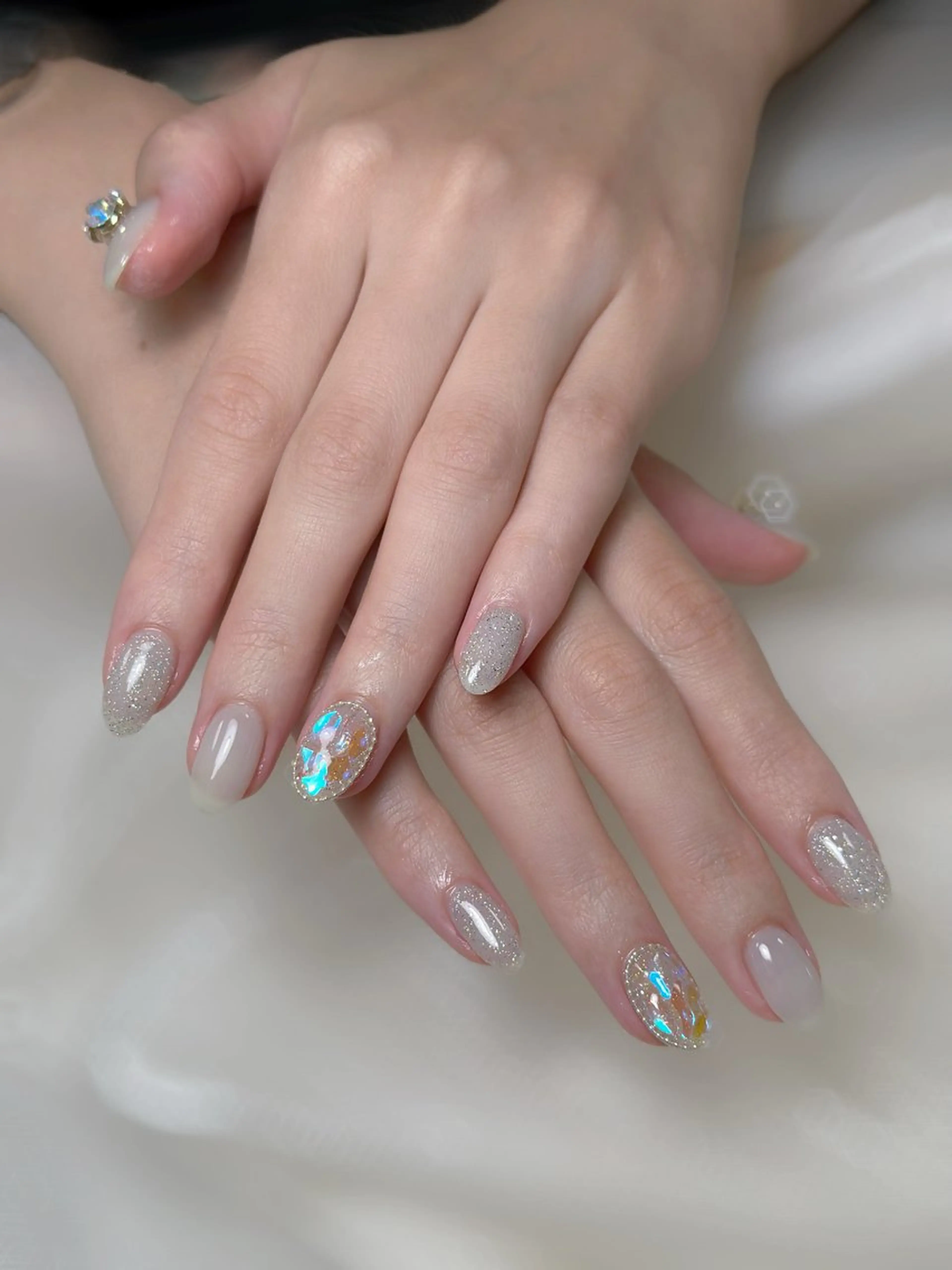ネイル ハンドネイル Maggie nailクロのネイルデザイン