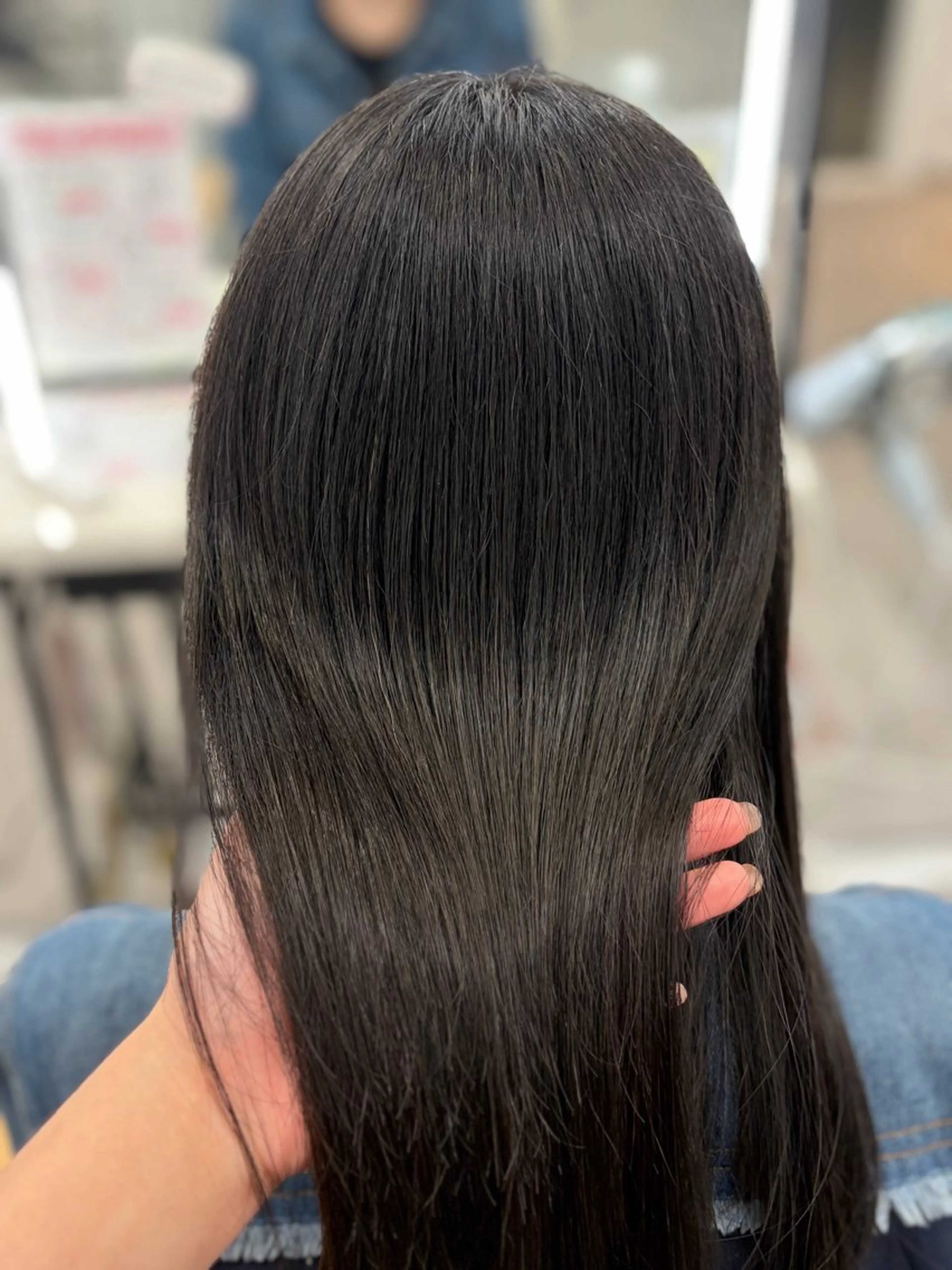 ミディアム トリートメント 🎀miyu🎀 カラー/縮毛矯正のヘアスタイル