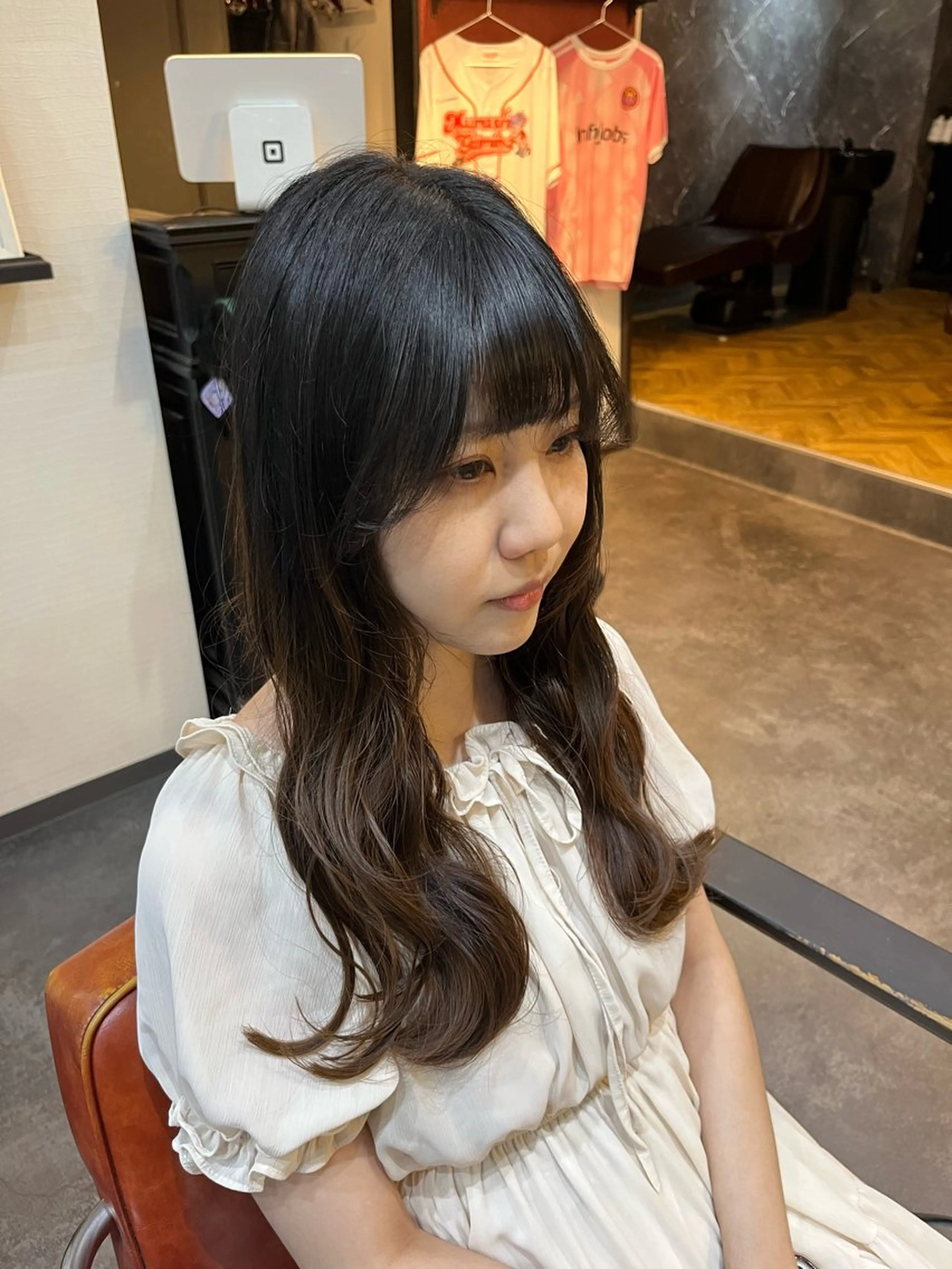 セミロング カラー 青山/無料/女性限定 /丁寧に施術/馬場のヘアスタイル