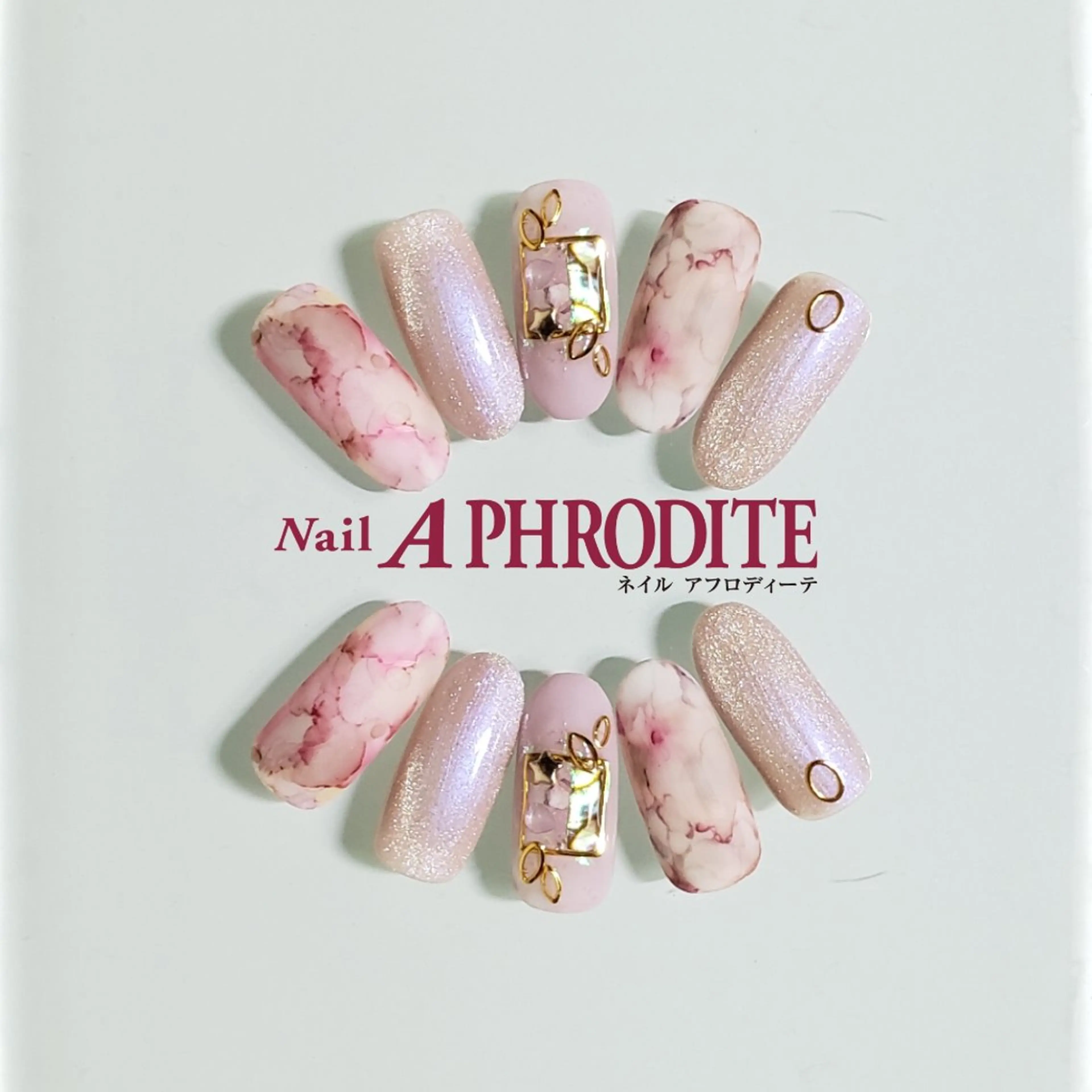 ネイル ジェルネイル ニュアンスネイル スカルプネイル ソフトジェル ネイルチップ ハンドネイル Nail  Aphroditeのネイルデザイン