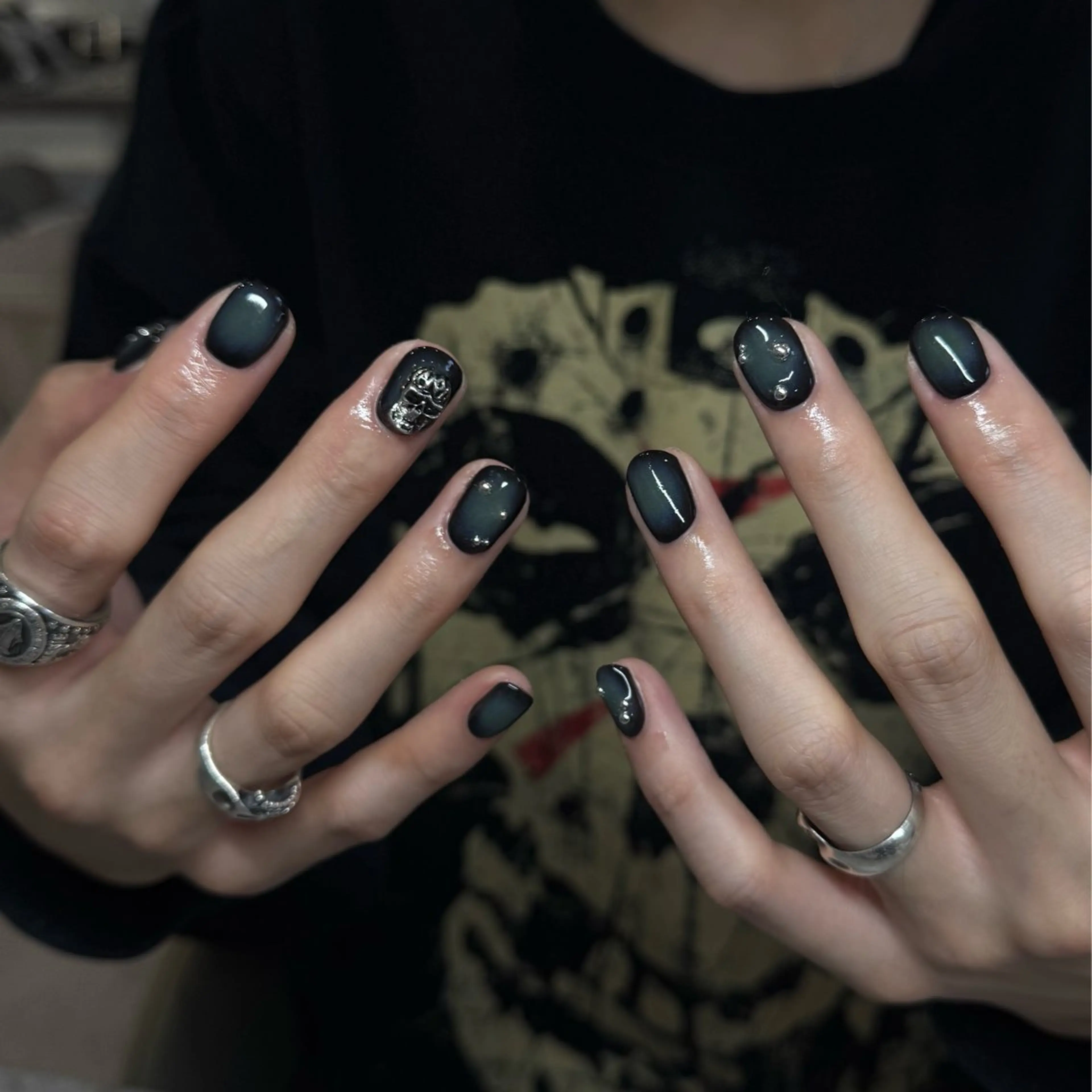 ネイル メンズネイル ハンドネイル IROHA NAIL 北村菜帆のネイルデザイン