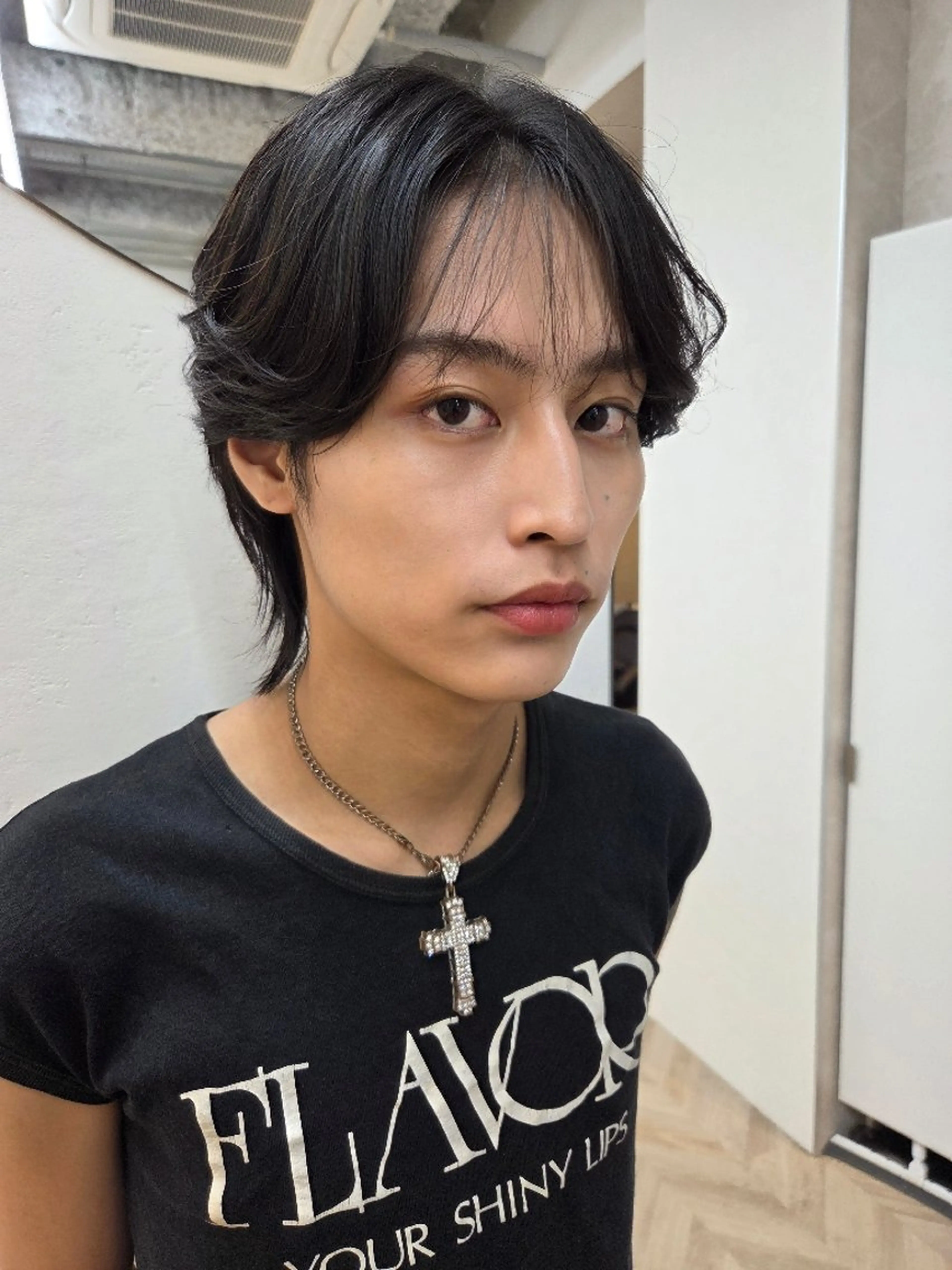 メンズ ヘアセット 韓国風メンズ/垢抜け /メイク男子/キャロのヘアスタイル