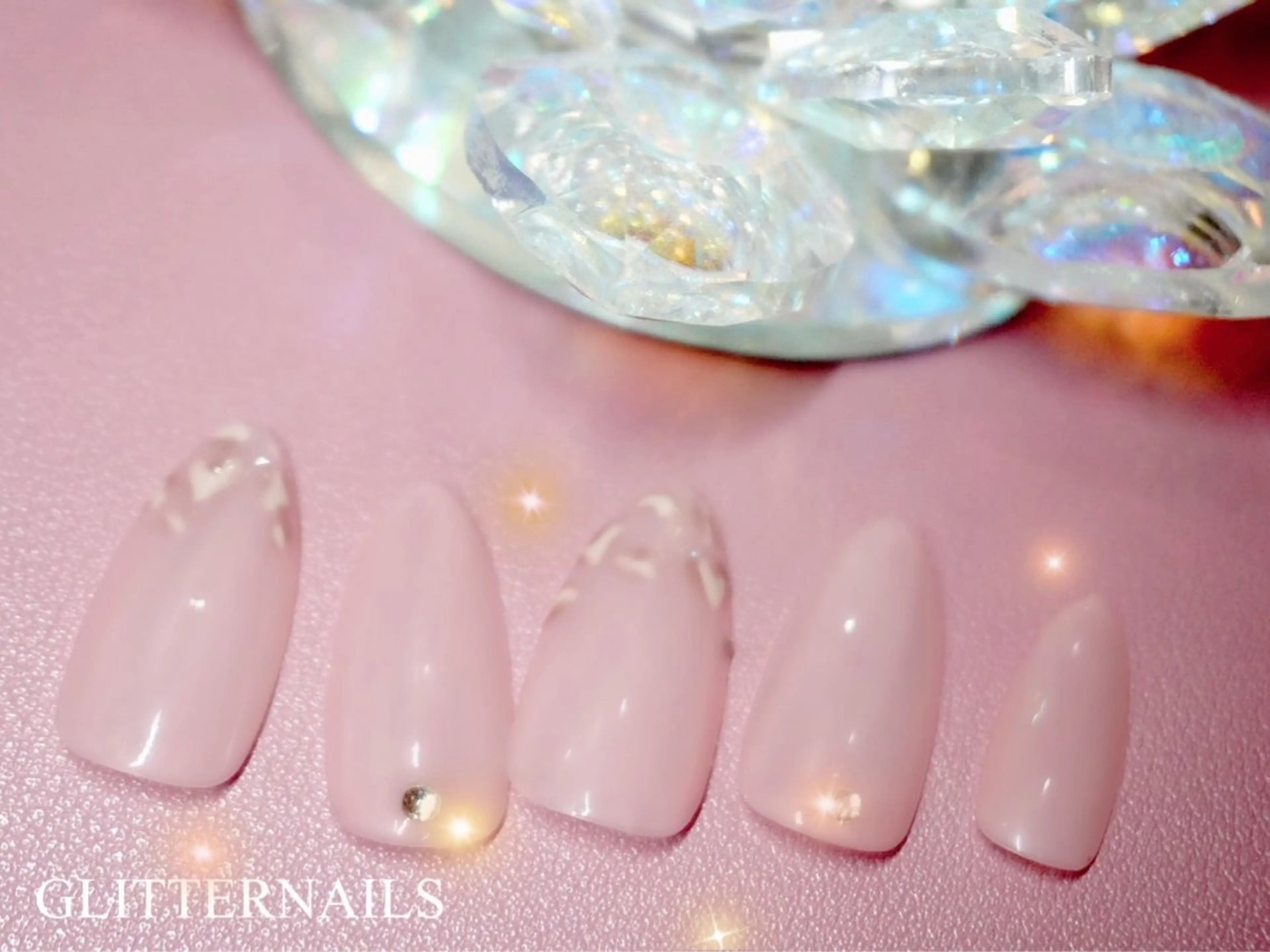 ネイル ハンドネイル glitter na ils AYAのネイルデザイン