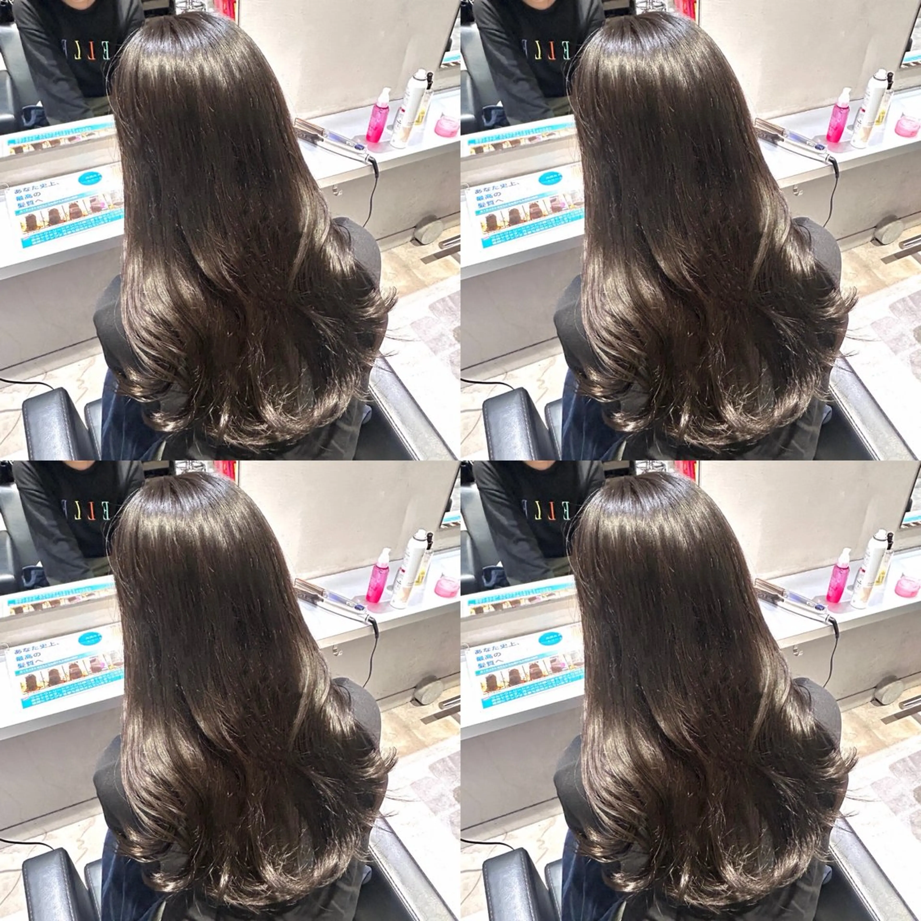 ロング カラー 艶髪×透明感カラー 海夏のヘアスタイル