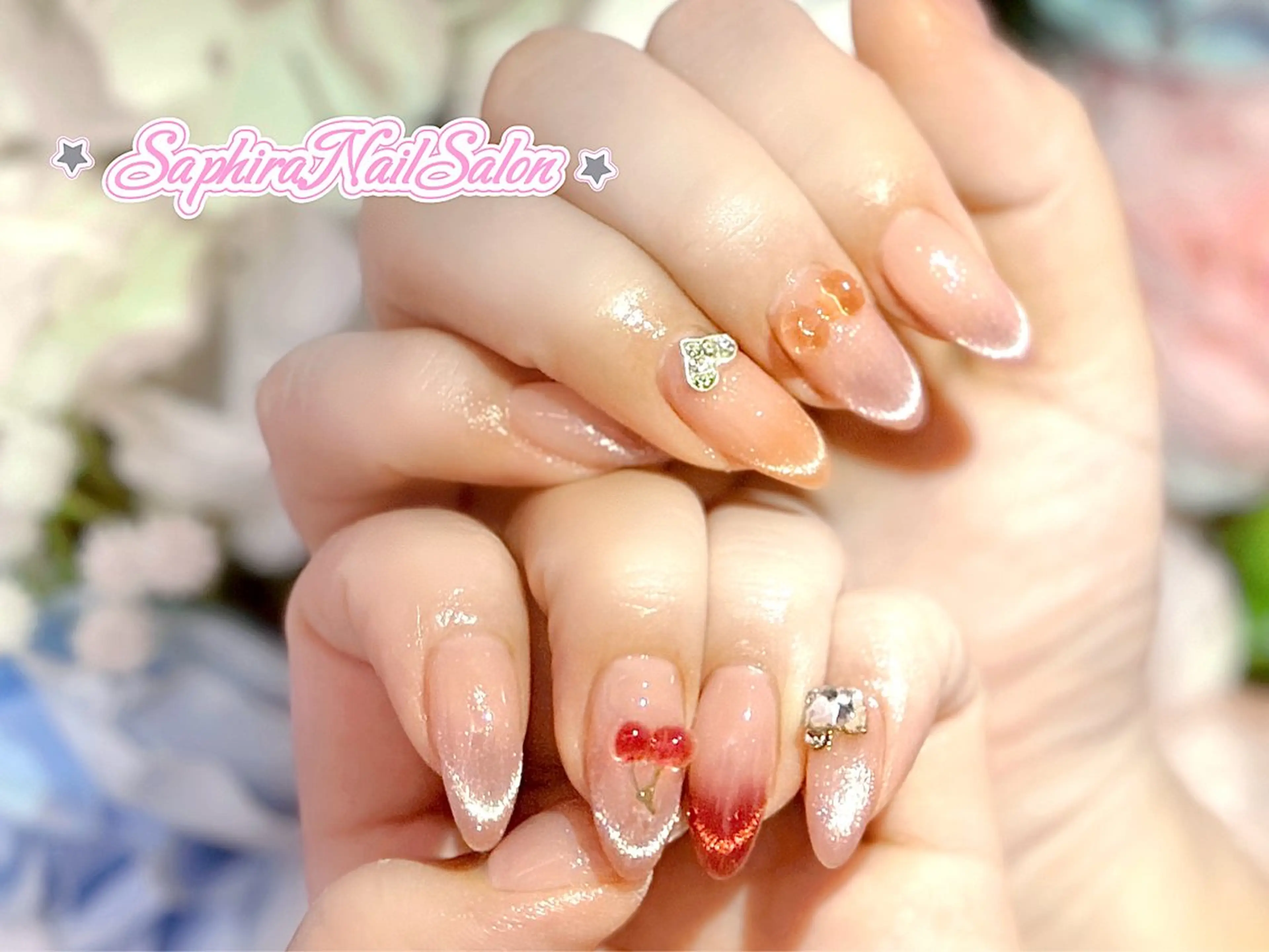 カラー Saphiraネイル サロン錦糸町のネイルデザイン