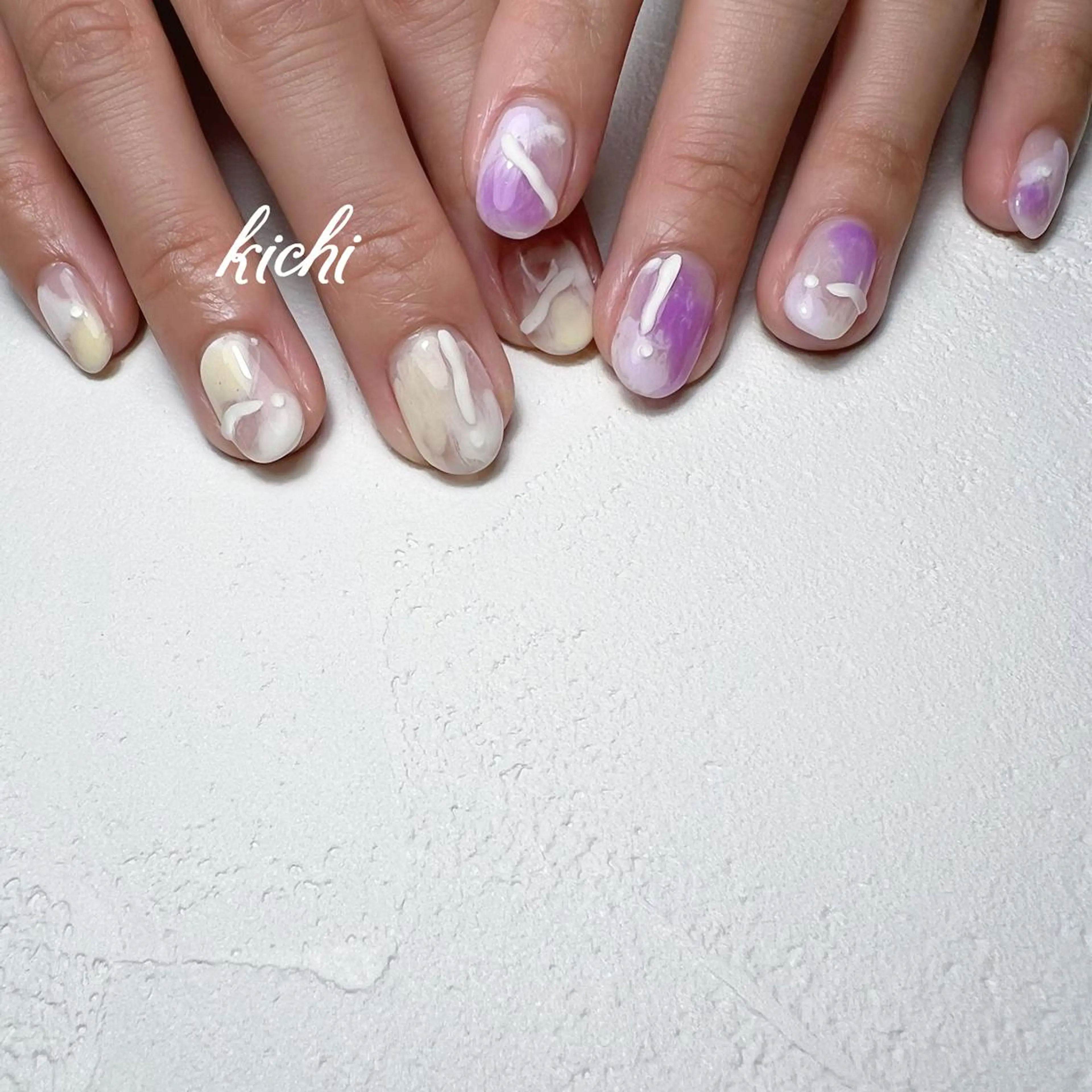 ネイル kichi･: *のネイルデザイン