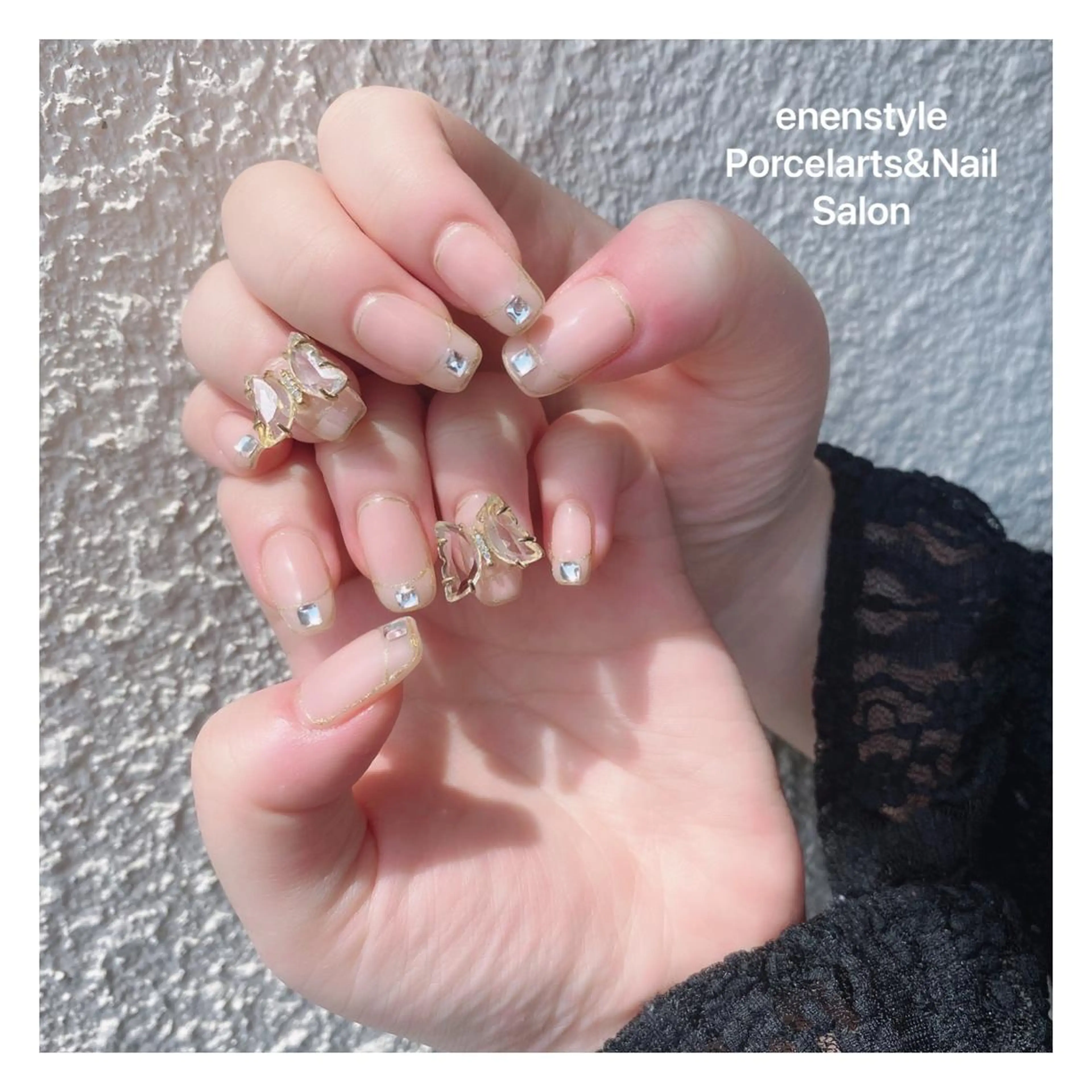 ミディアム ネイル ハンドネイル 👑enen style👑のネイルデザイン