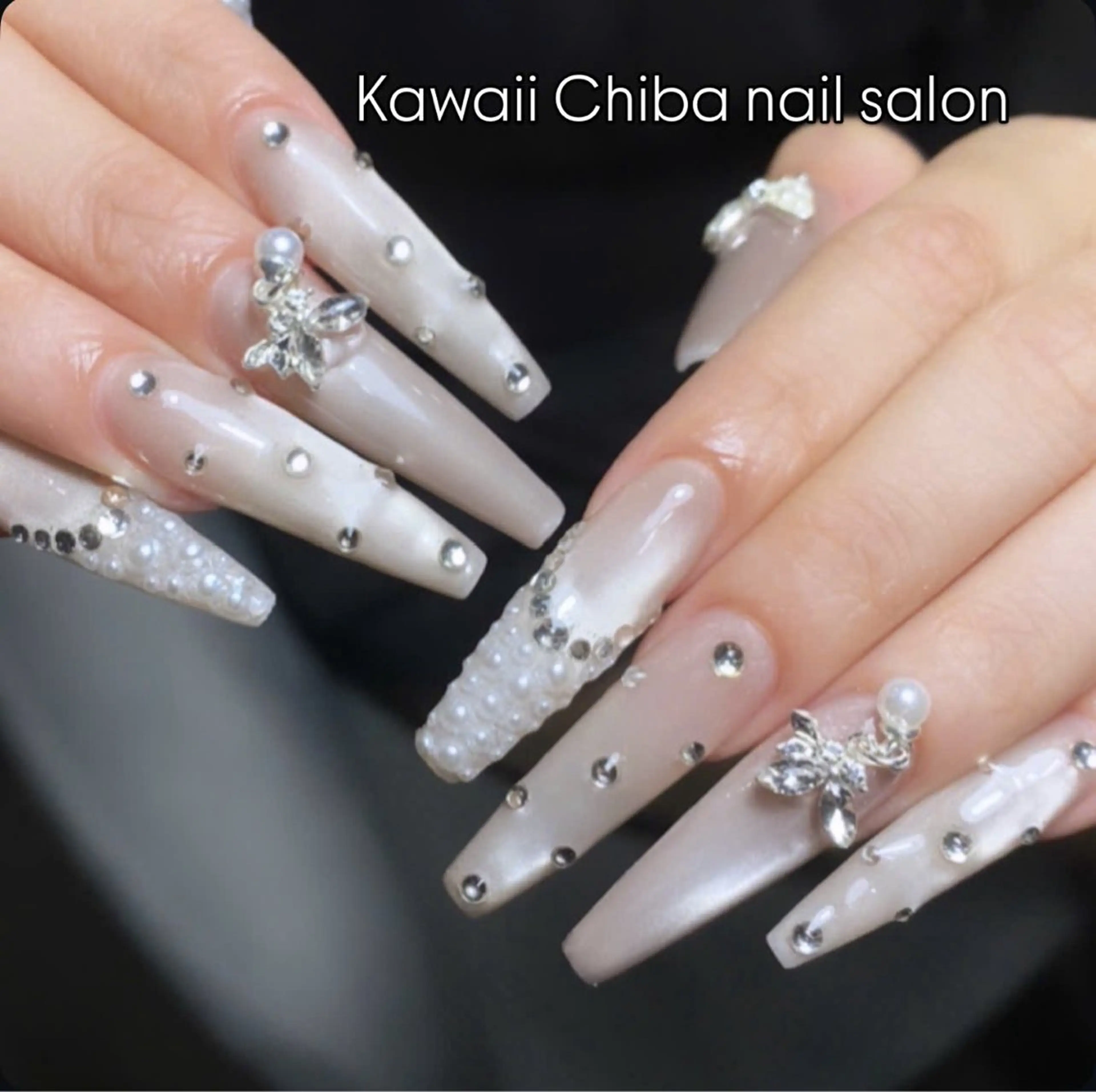 ネイル フレンチネイル ジェルネイル ガーリー 韓国ネイル オフィスネイル Kawaii Chiba nailのネイルデザイン