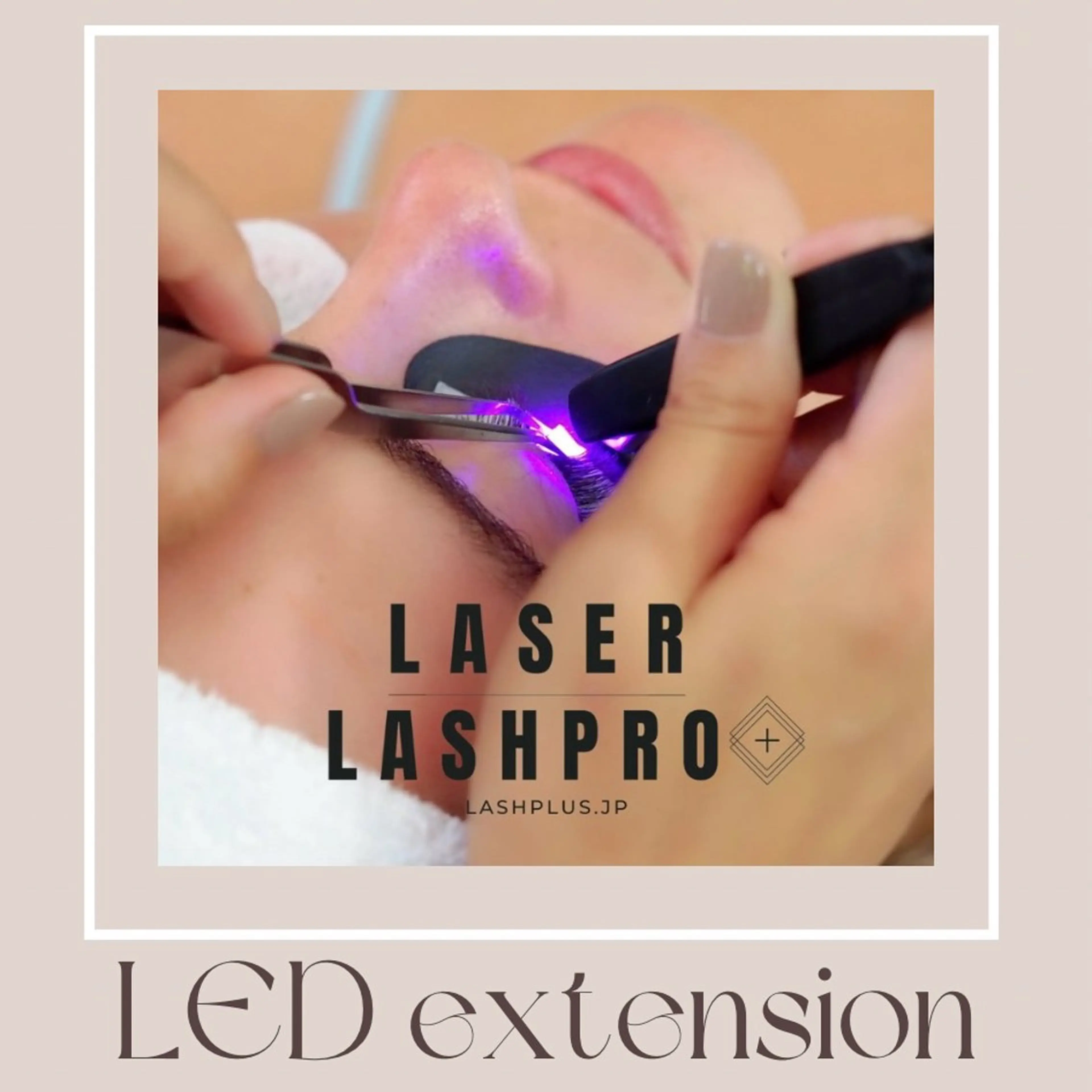 ご新規限定🦋LEDエクステ/フラットラッシュ100本オフ込みの写真