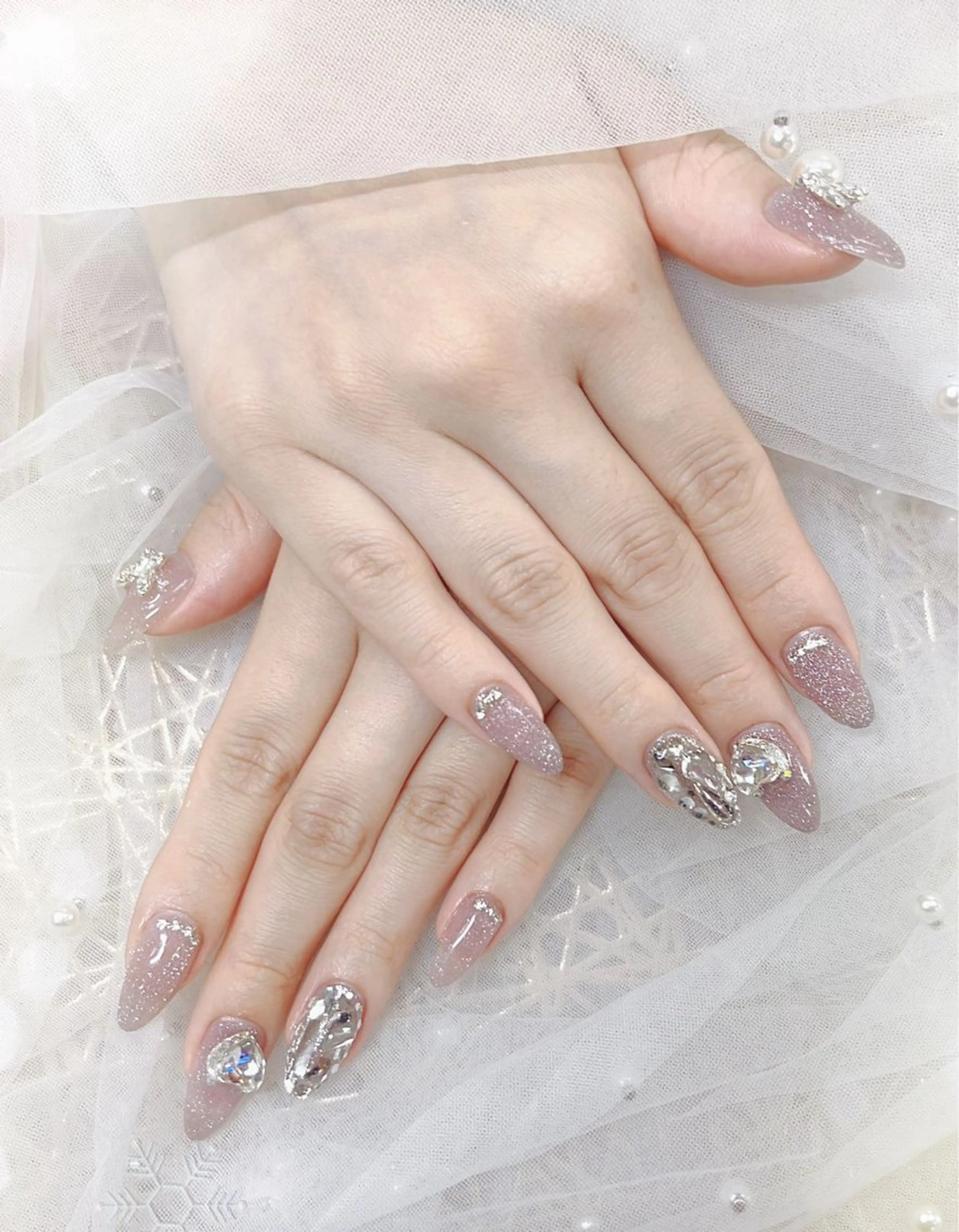 ネイル ハンドネイル 日暮里2 lavenderのネイルデザイン