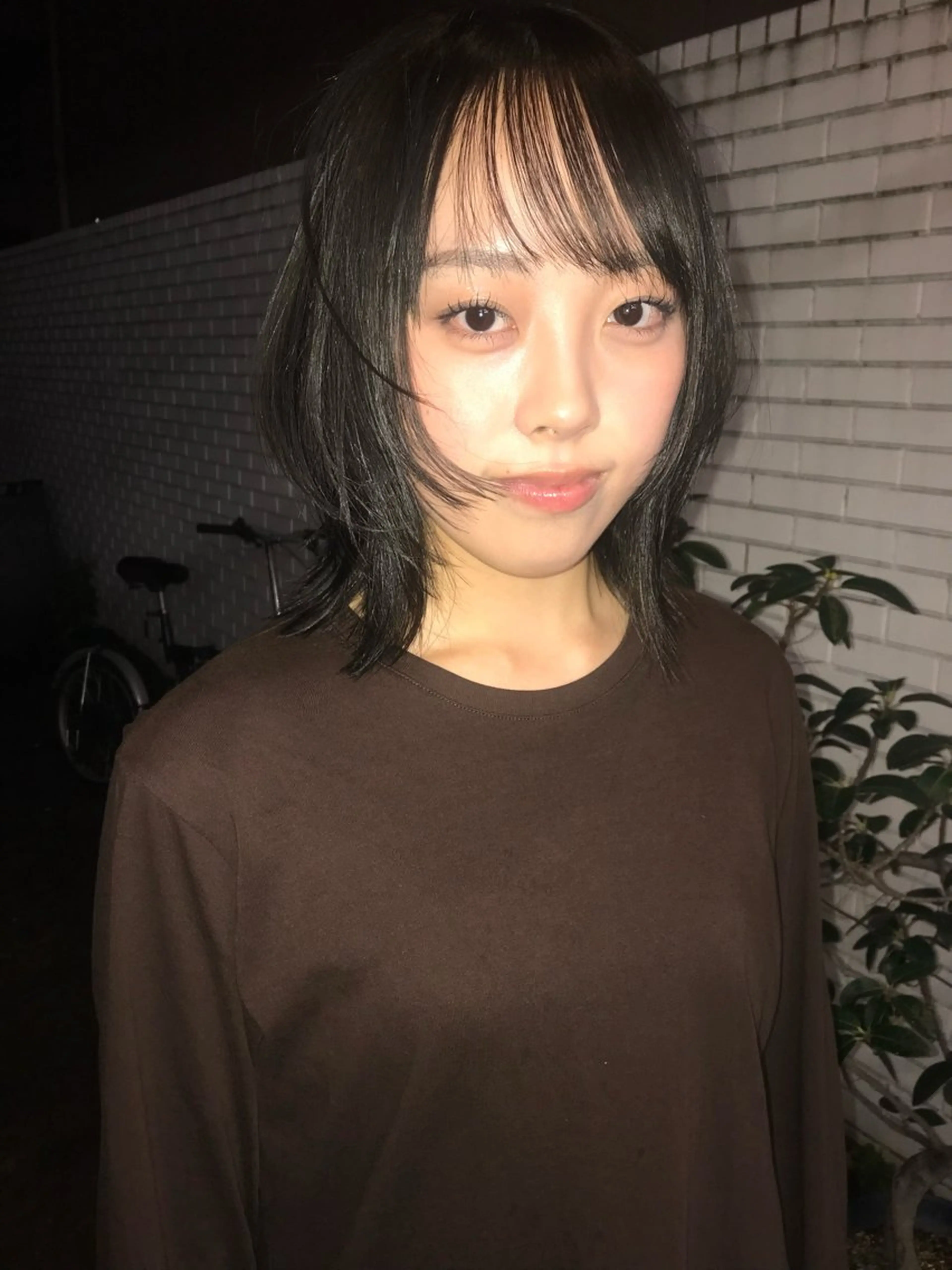 ミディアム ヘアカラー yuka時間 確認お願いします！のヘアスタイル