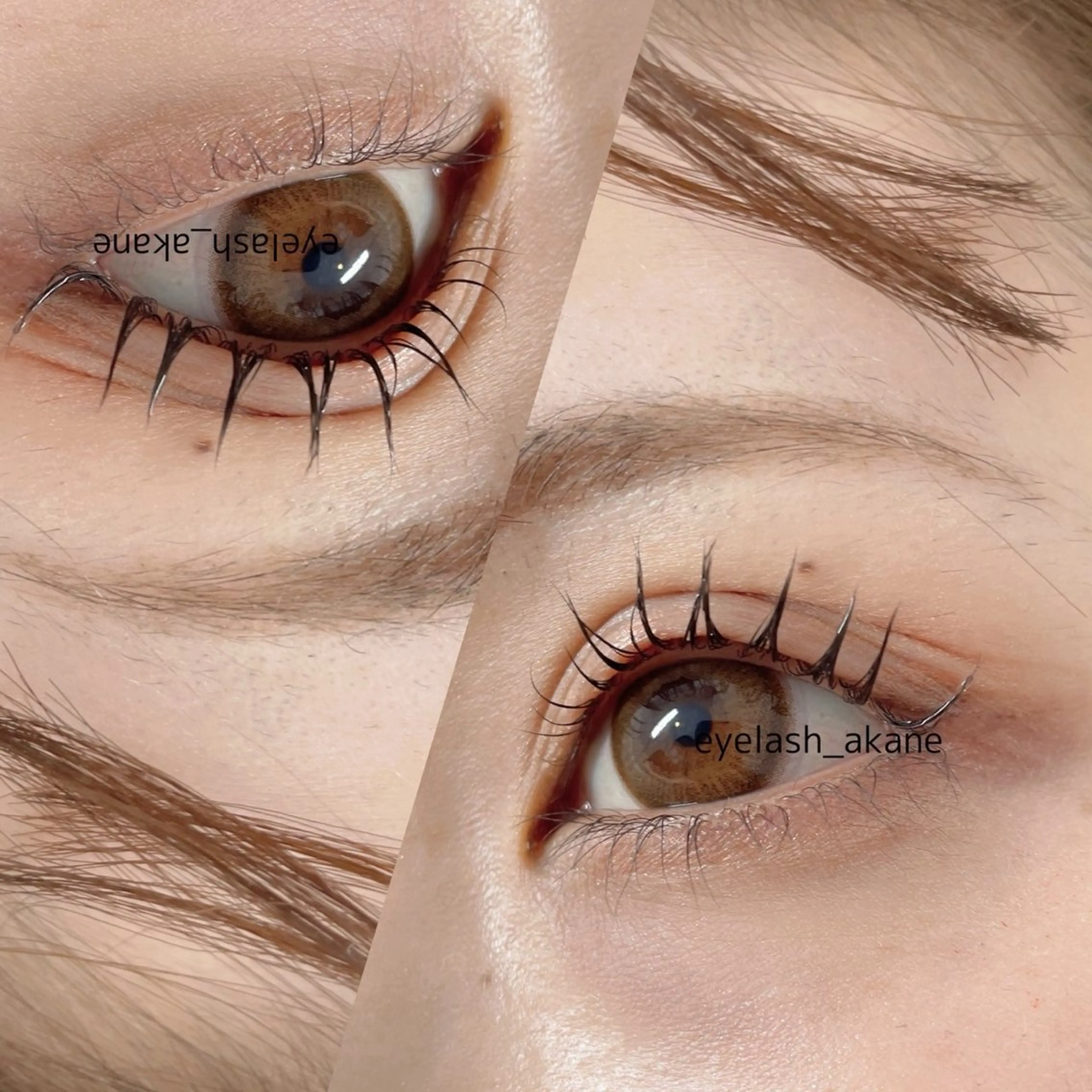 マツエク・マツパ eyelash♡ je Brilleのマツエク・マツパデザイン