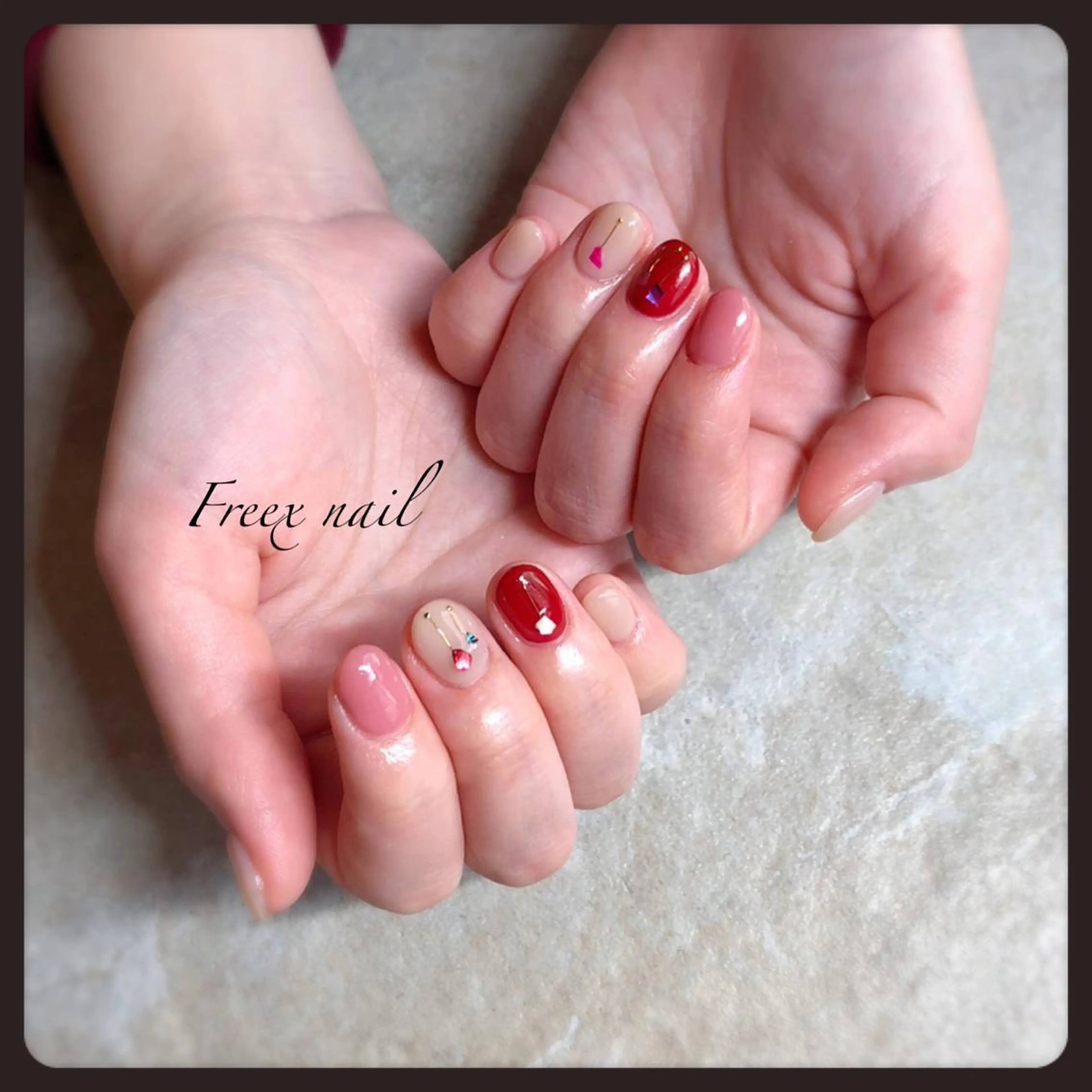 ネイル freex nail /ニュアンス/個性派のネイルデザイン