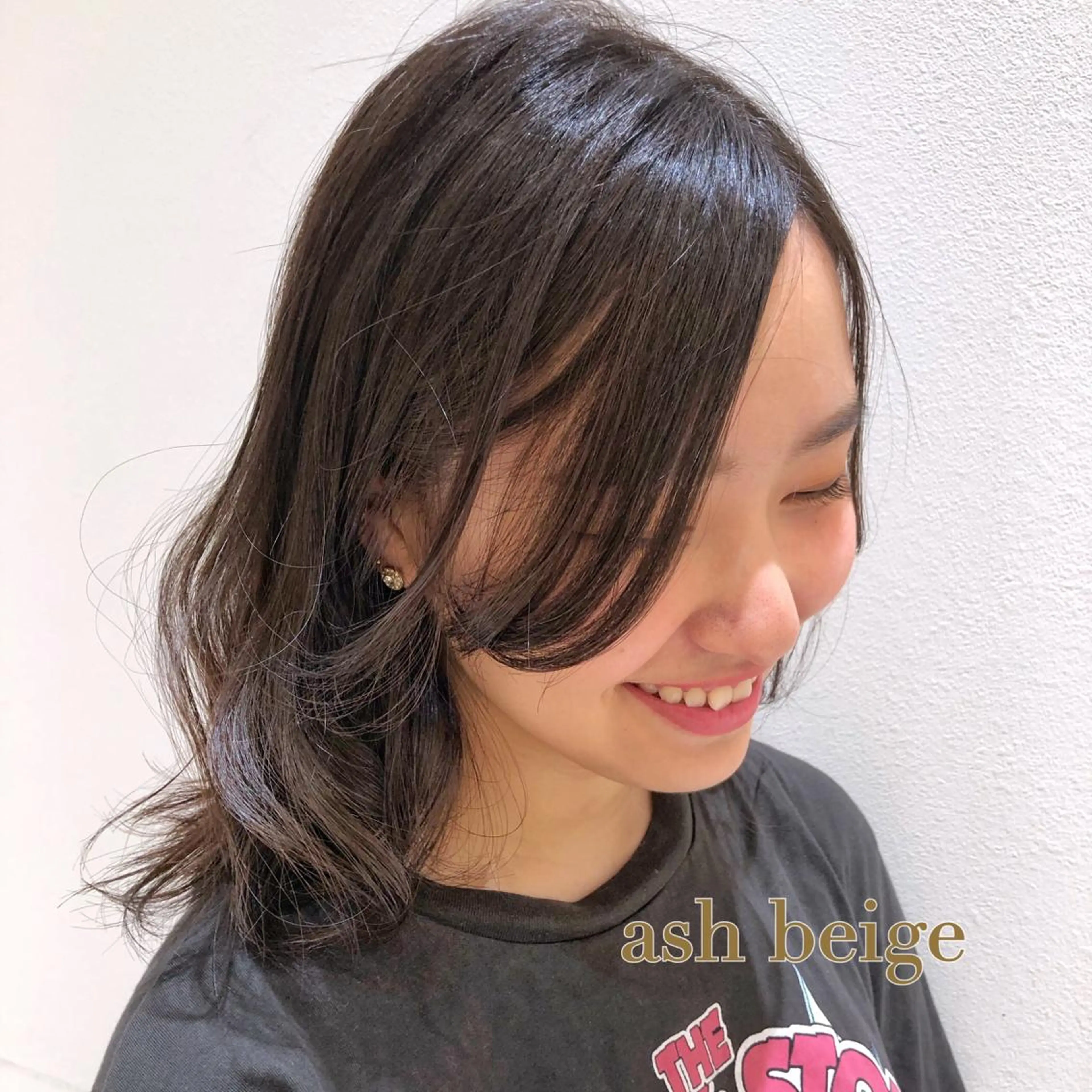 ロング アッシュ アッシュブラウン ktwo/難波 /似合わせ/木浦のヘアスタイル