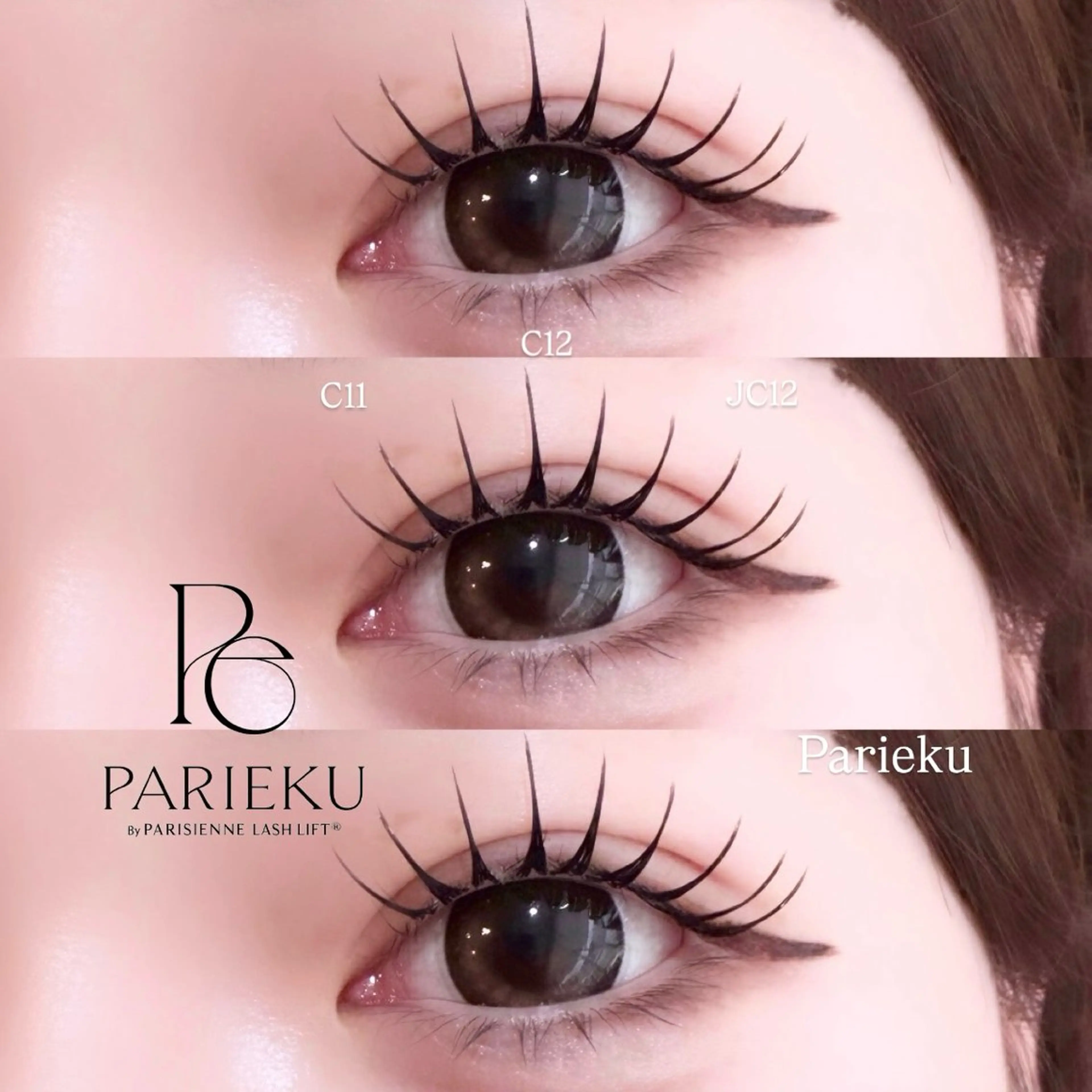 マツエク・マツパ フラットラッシュ マツエク 千島 里歩のマツエク・マツパデザイン