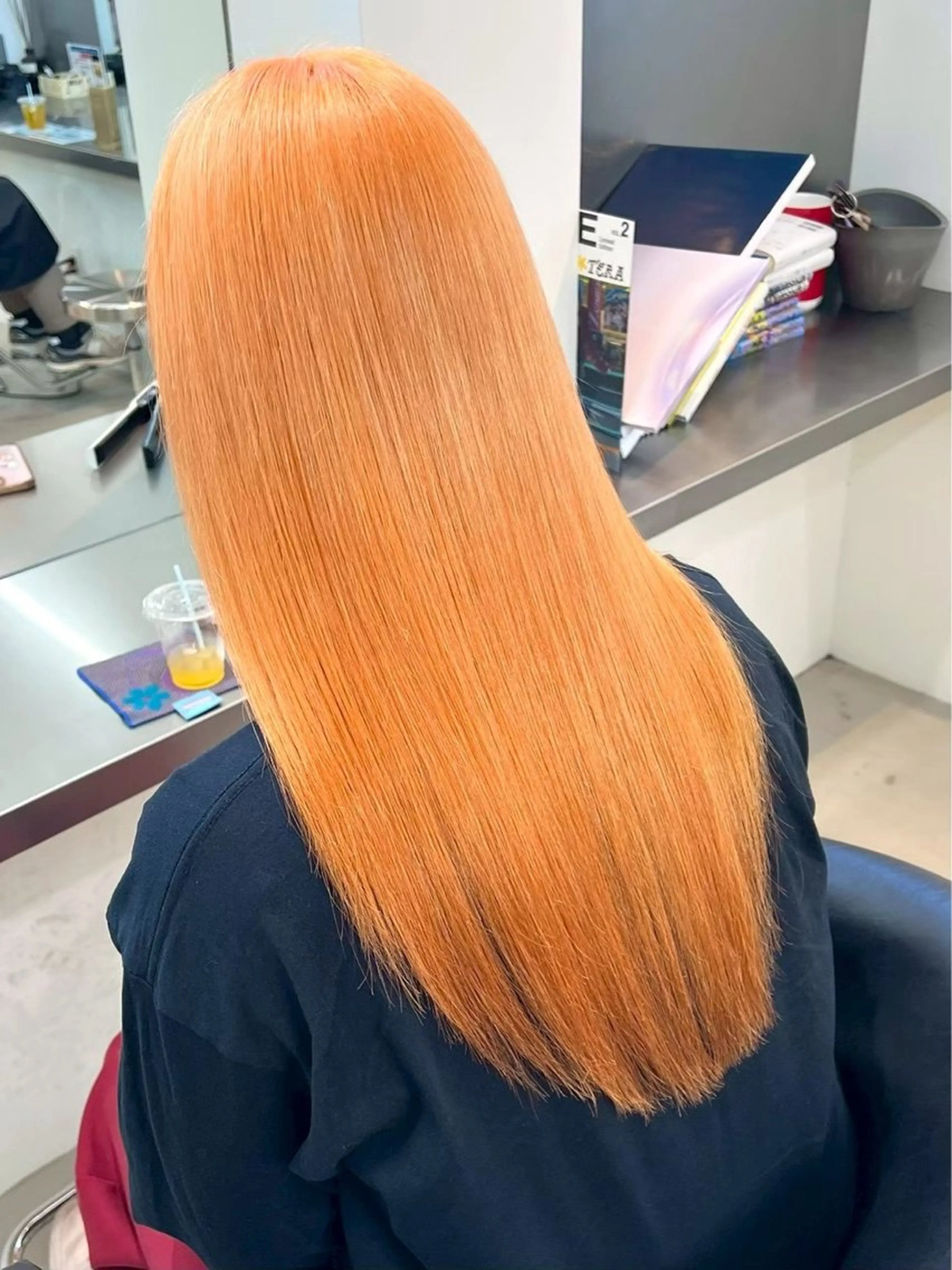 ロング ヘアカラー nanami lucktokyoのヘアスタイル